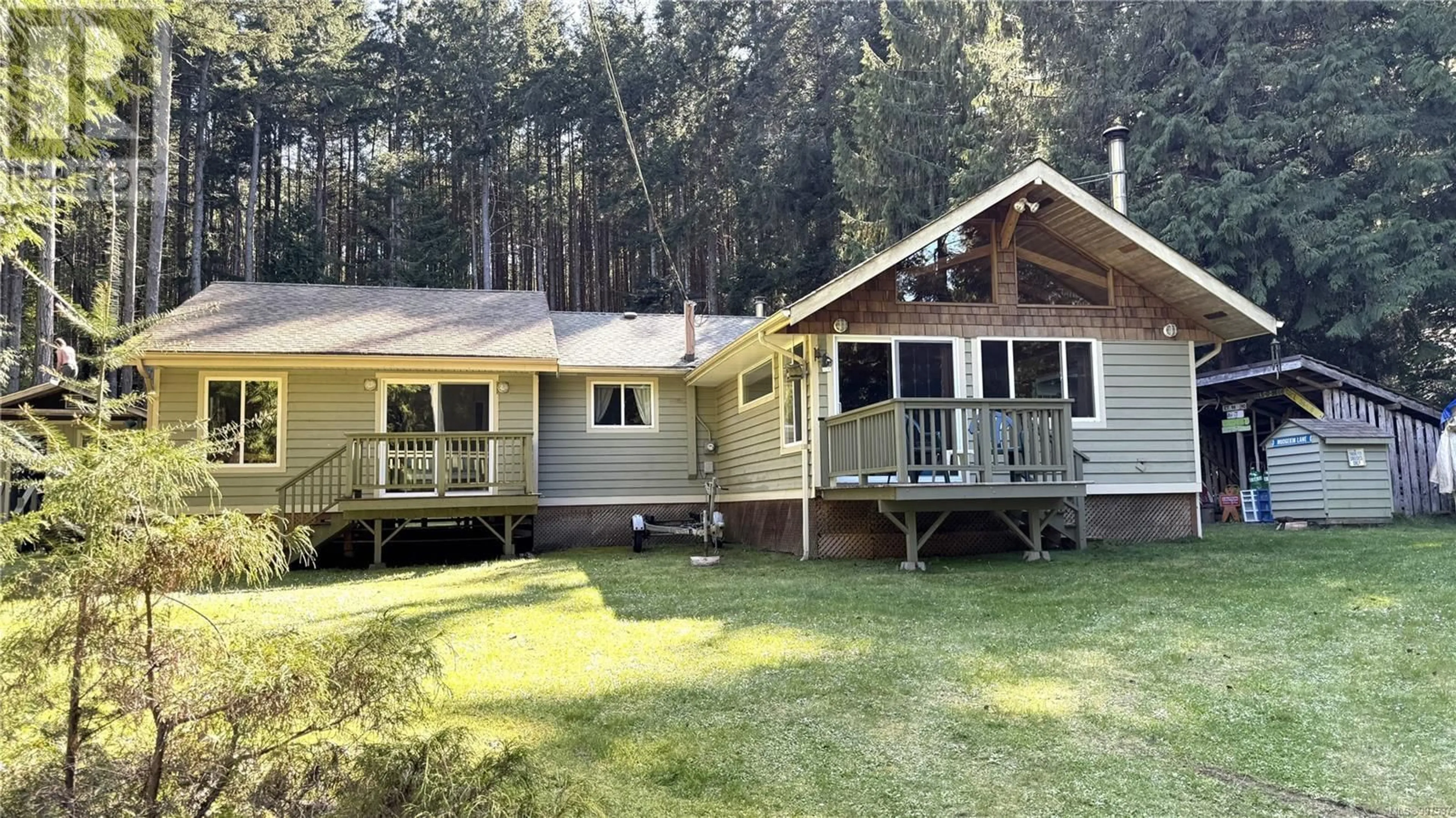 Home with vinyl exterior material, unknown for 667 WEATHERS WAY, Mudge Island British Columbia V0R1X6
