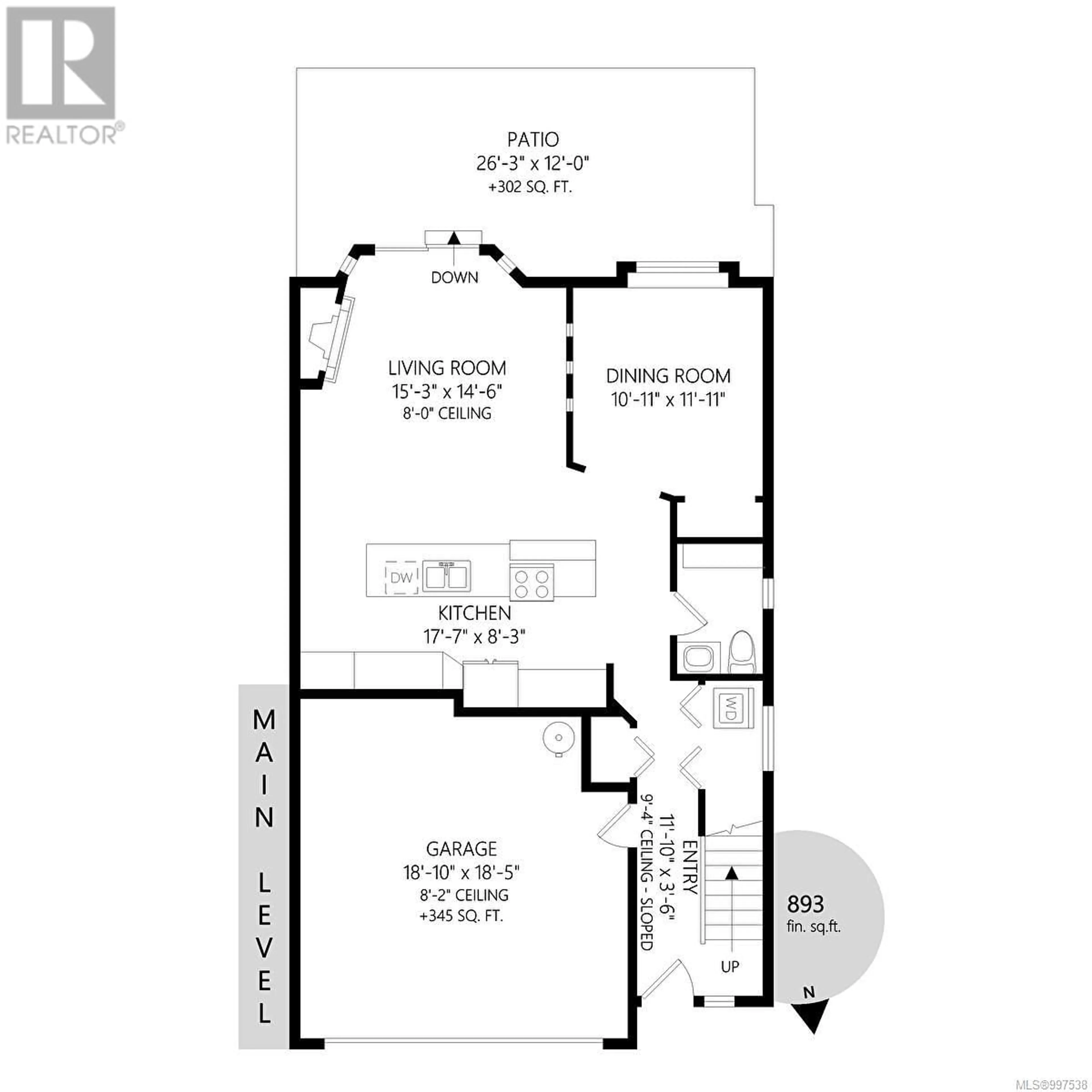 Floor plan for 627 GOLDSTREAM AVENUE, Langford British Columbia V9B2W9