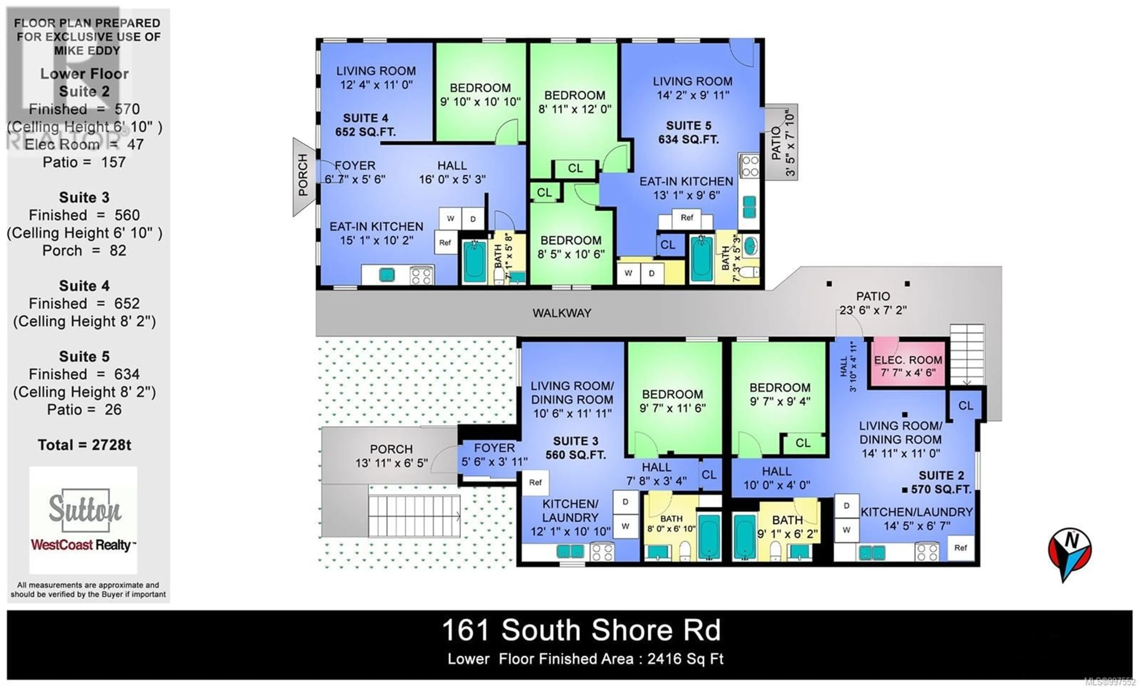 Floor plan for 161 SOUTH SHORE ROAD, Lake Cowichan British Columbia V0R2G0