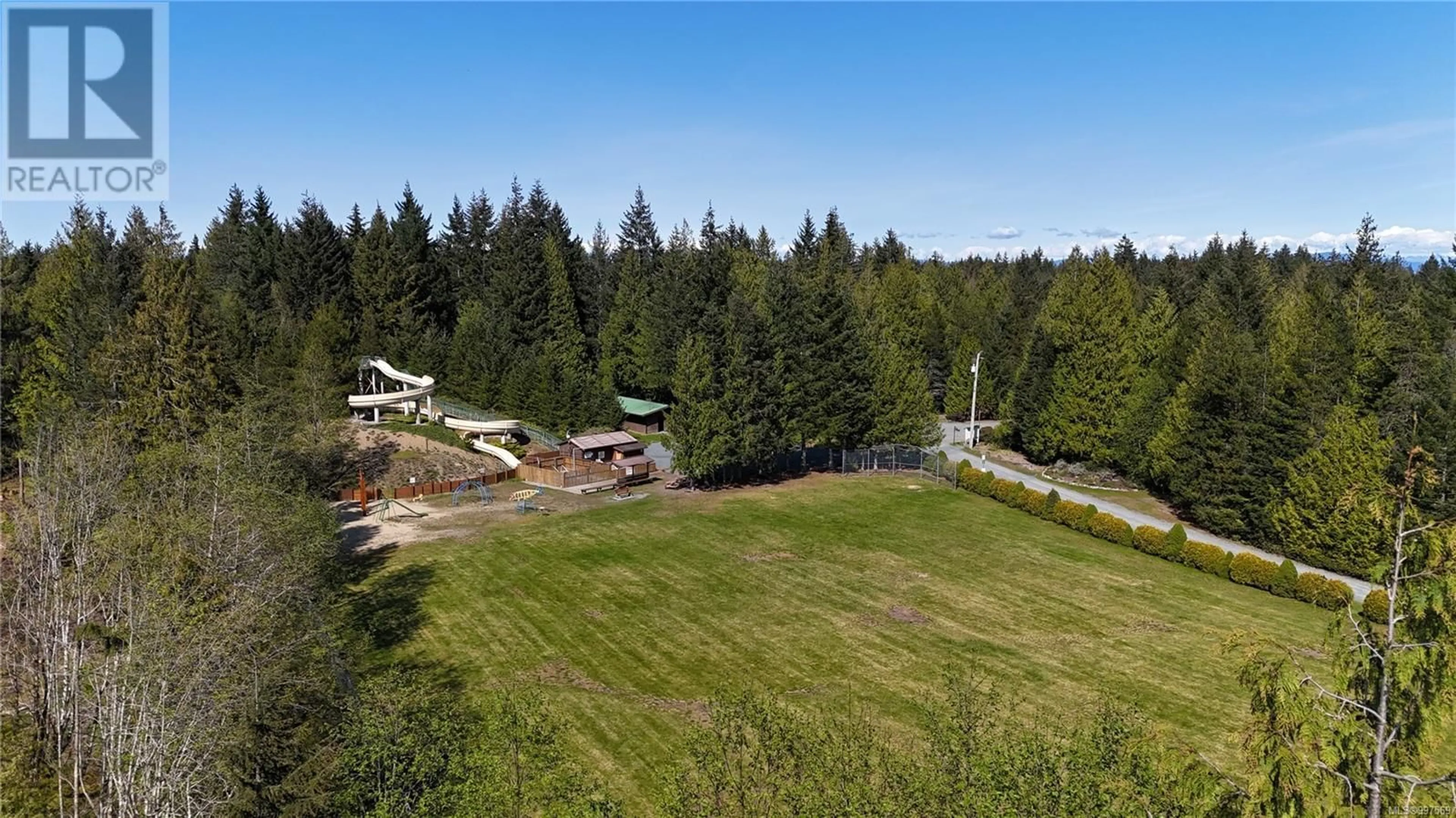 A pic from outside/outdoor area/front of a property/back of a property/a pic from drone, forest/trees view for B37 - 2650 TURNBULL ROAD, Qualicum Beach British Columbia V9K2R2
