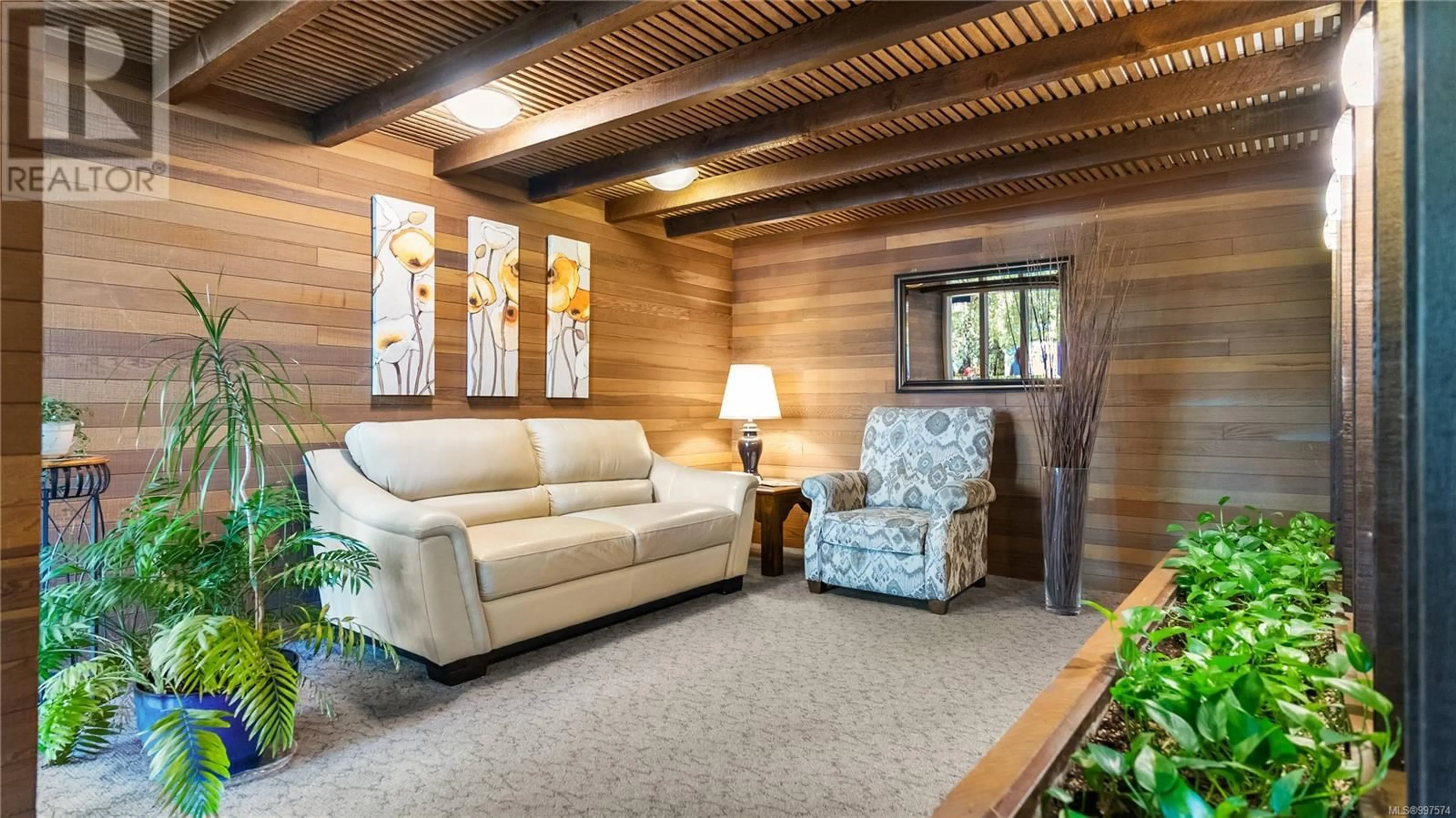 Living room with furniture, wood/laminate floor for 308 - 1020 ESQUIMALT ROAD, Esquimalt British Columbia V9A3N2