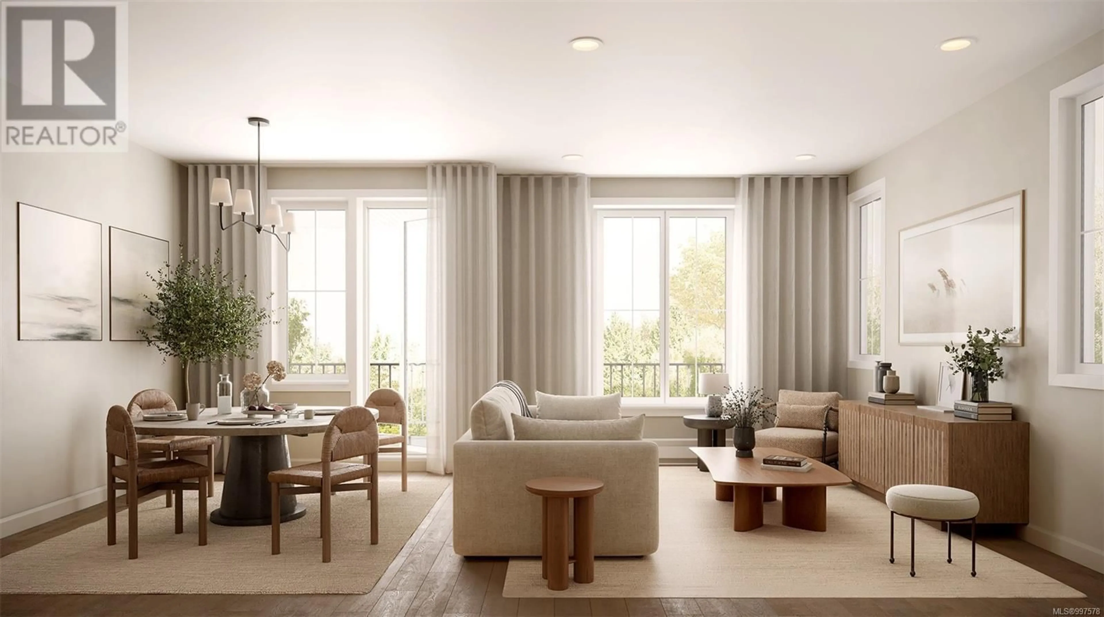 Living room with furniture, wood/laminate floor for 3529 GREYSTONE CLOSE, Langford British Columbia V9C3X2