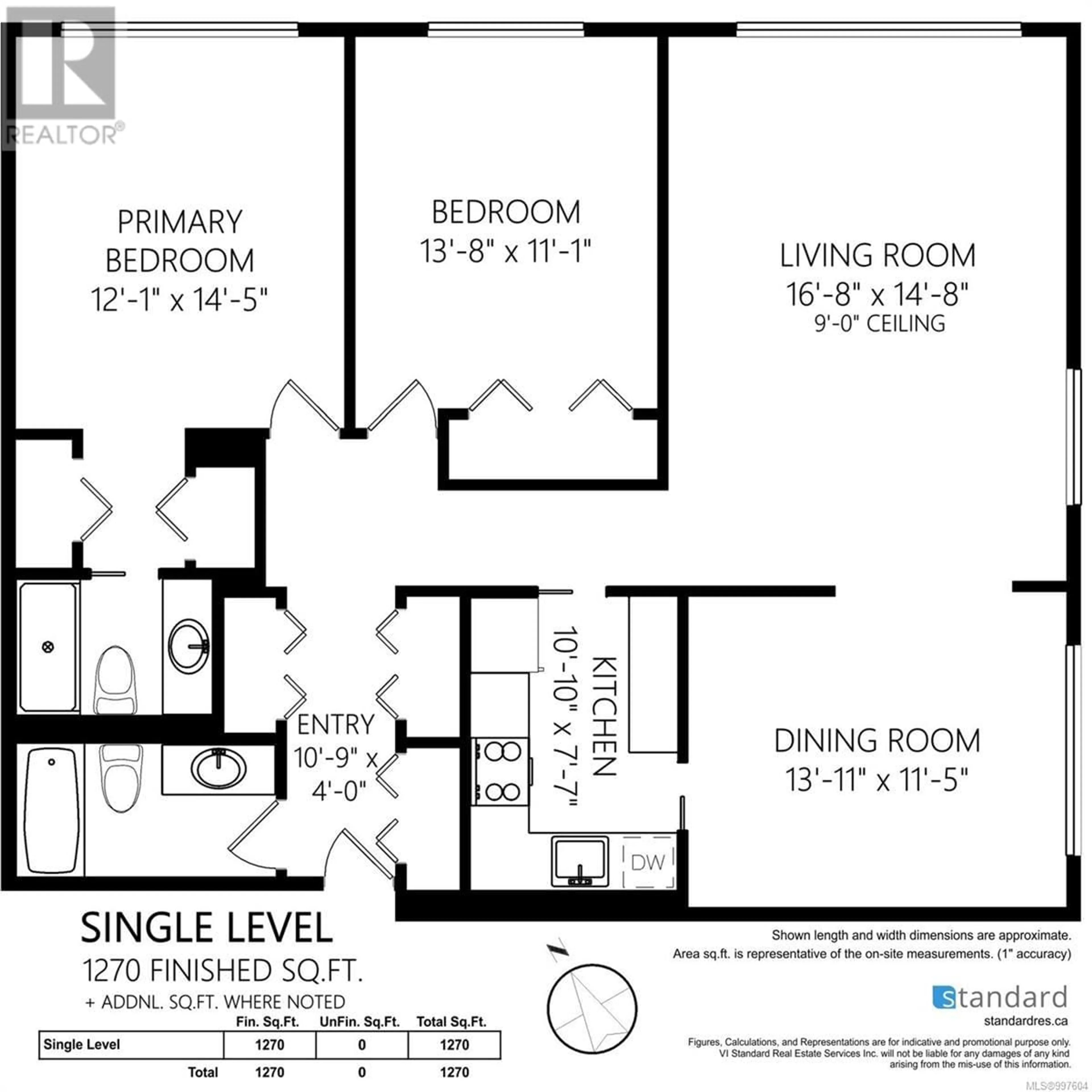 Floor plan for 101 - 1420 BEACH DRIVE, Oak Bay British Columbia V8S2N8