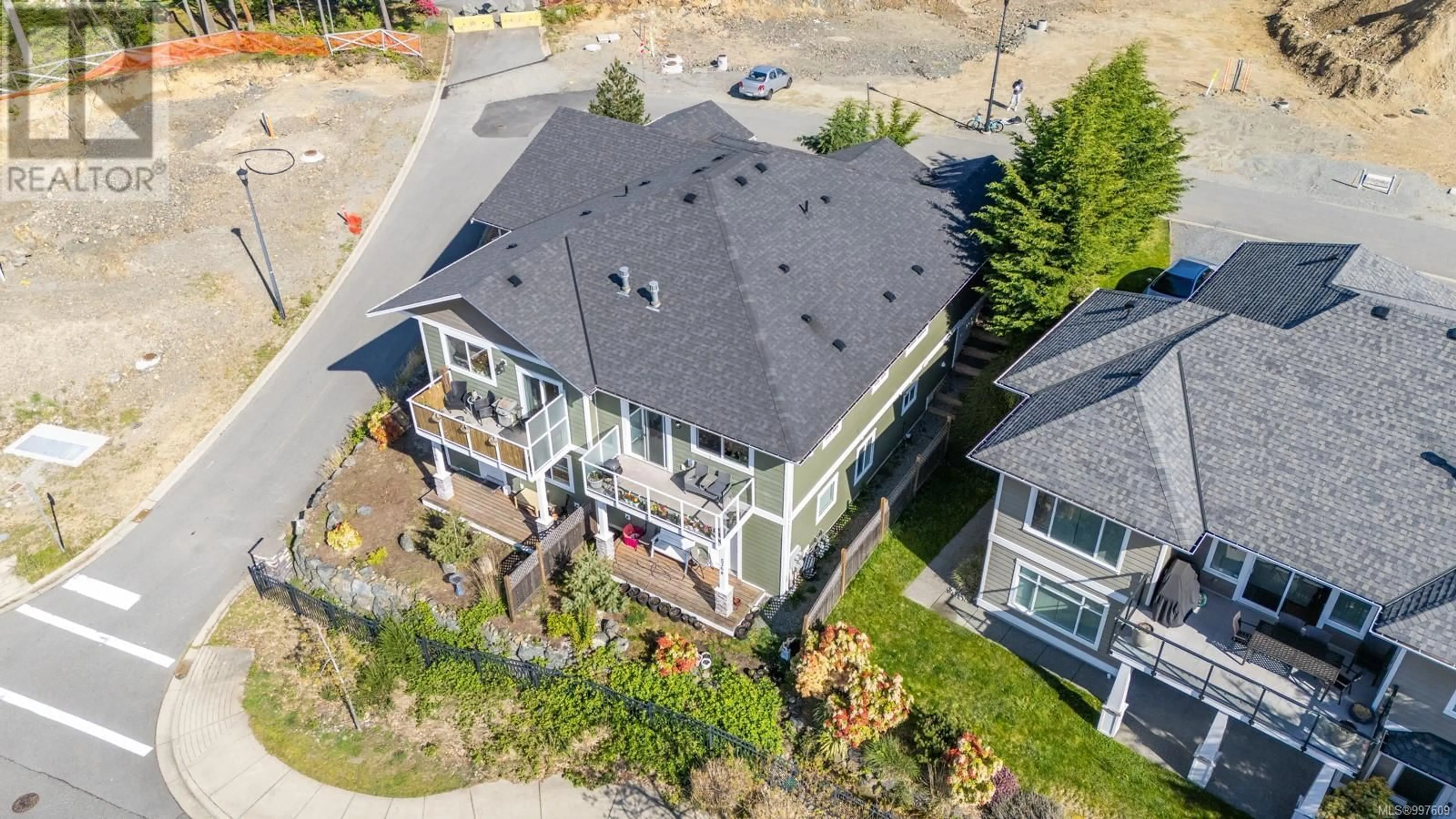 A pic from outside/outdoor area/front of a property/back of a property/a pic from drone, unknown for 5764 LINLEY VALLEY DRIVE, Nanaimo British Columbia V9T0G6