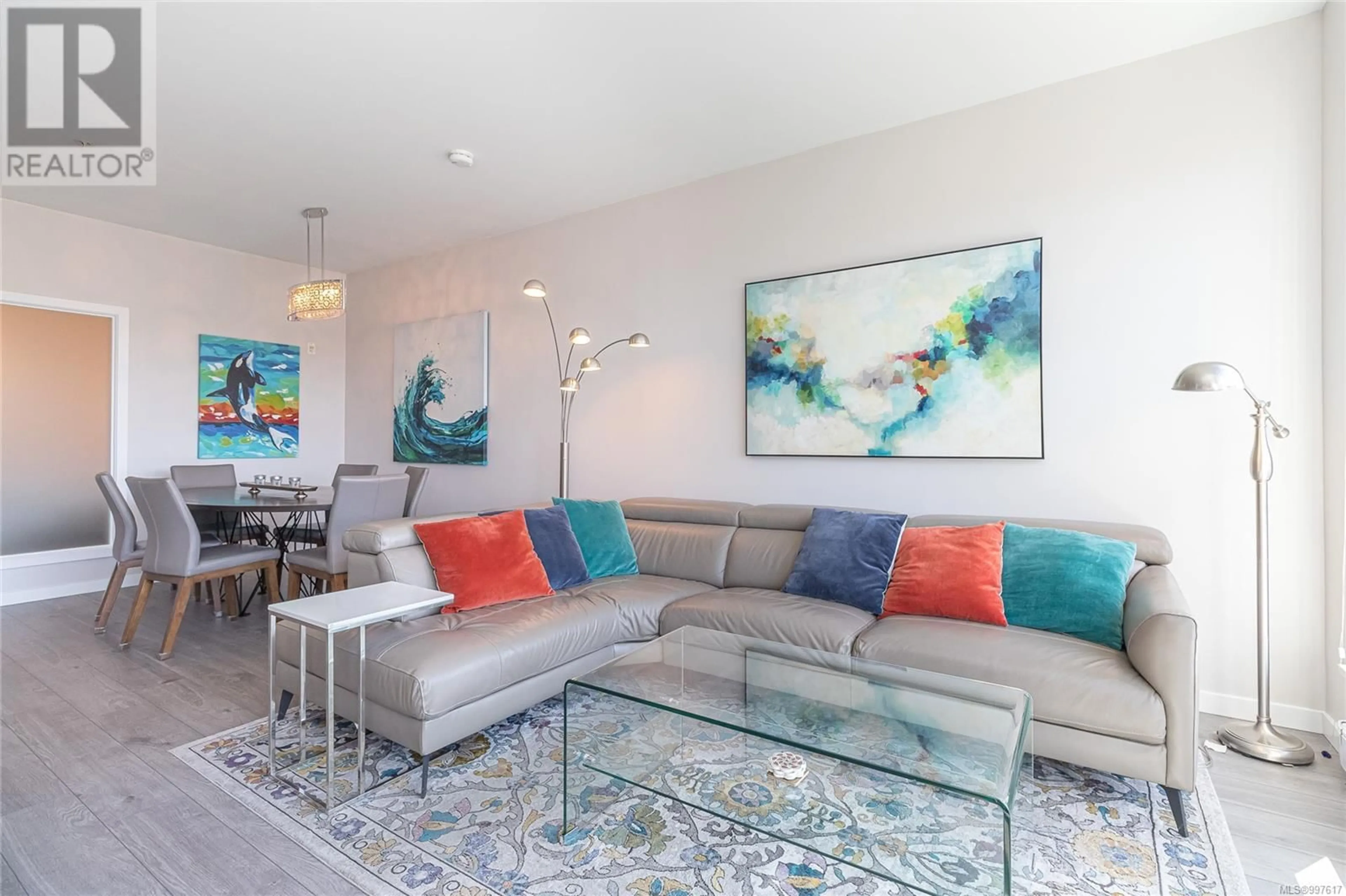 Living room with furniture, unknown for 503 - 528 PANDORA AVENUE, Victoria British Columbia V8W0C5