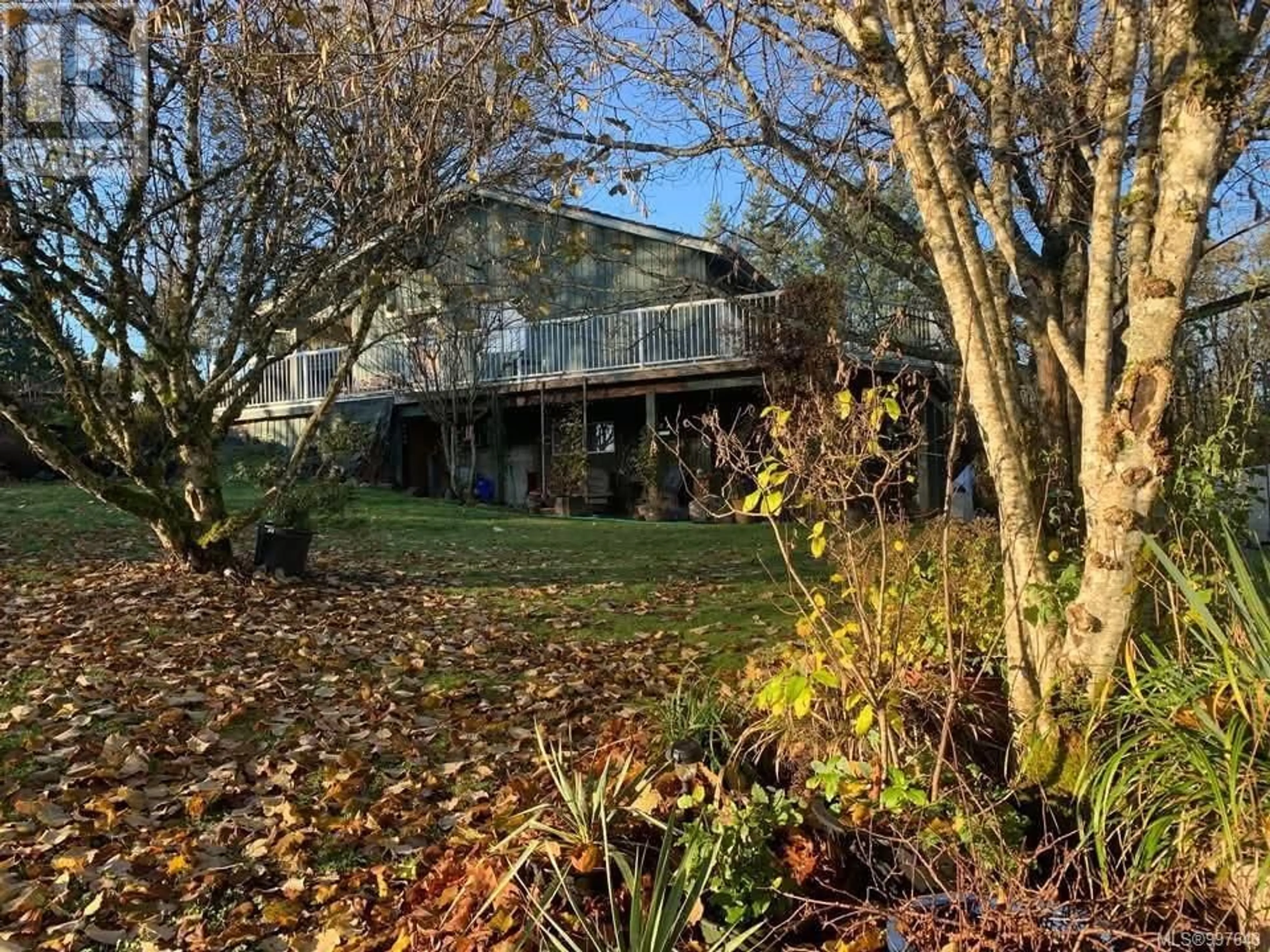 A pic from outside/outdoor area/front of a property/back of a property/a pic from drone, unknown for 4155 BARNJUM ROAD, Duncan British Columbia V9L1G8