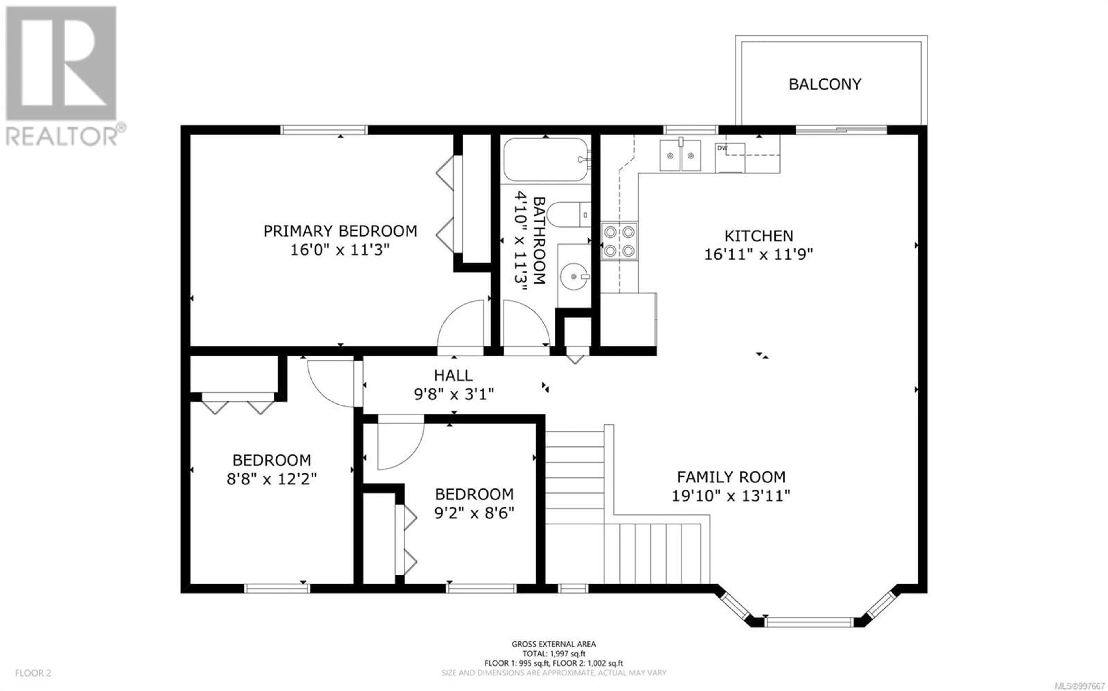 Floor plan for 560 6TH AVENUE, Campbell River British Columbia V9W3Z5