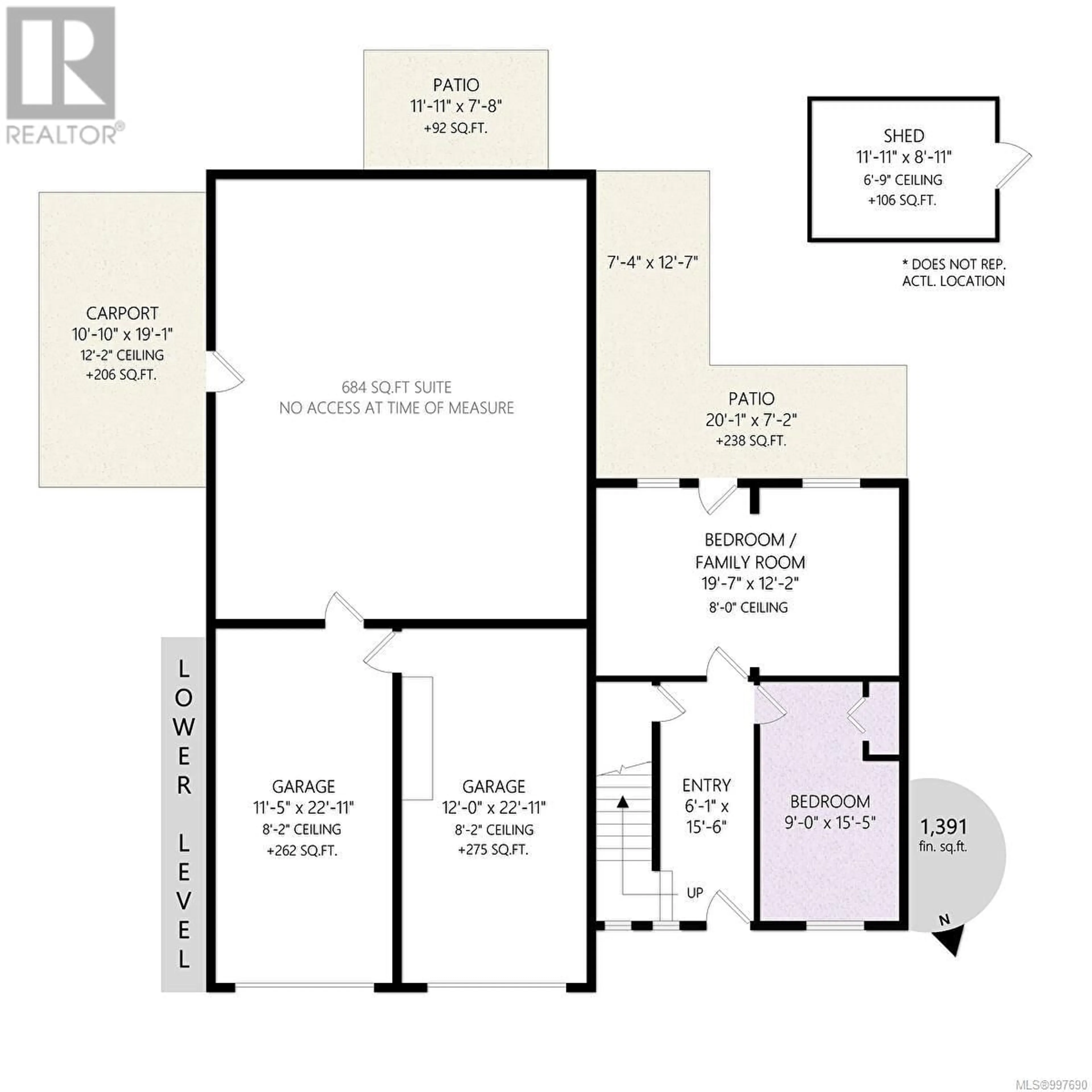 Floor plan for 886 CAVIN ROAD, Parksville British Columbia V9P1Z9