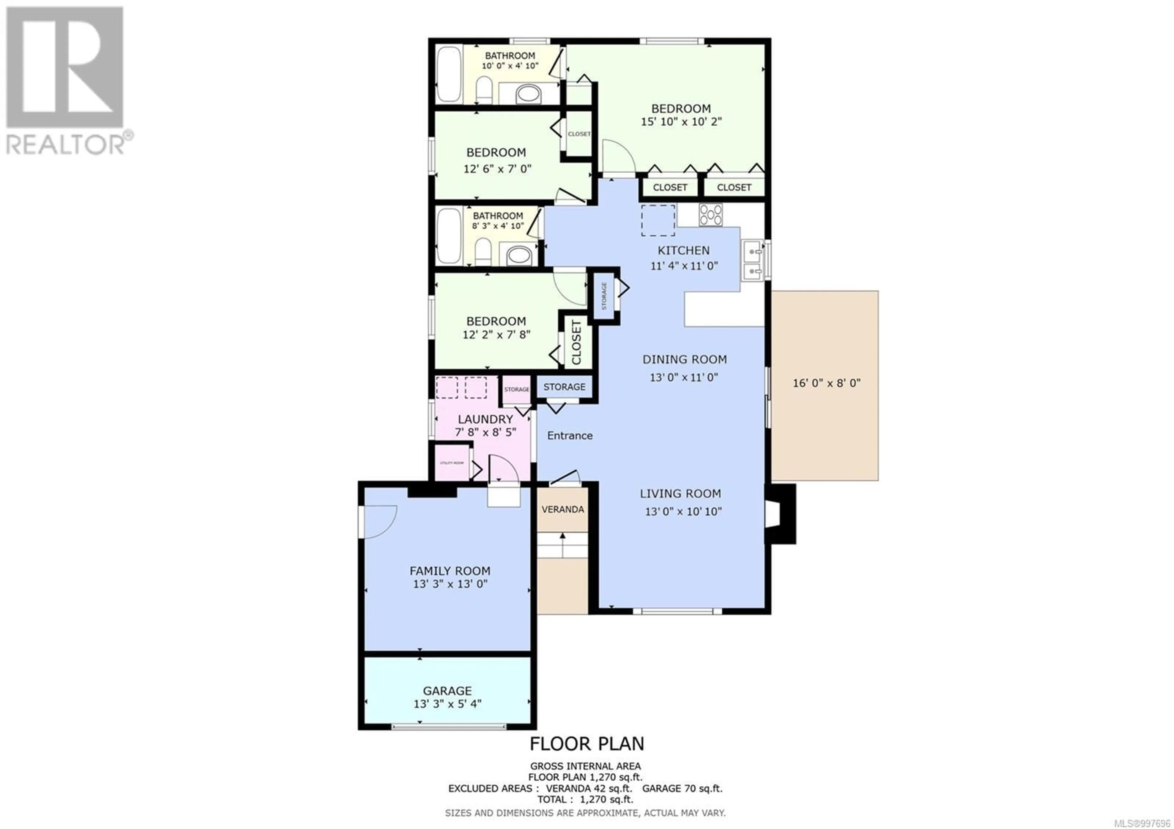 Floor plan for 1054 FITZGERALD ROAD, Shawnigan Lake British Columbia V0R2W3