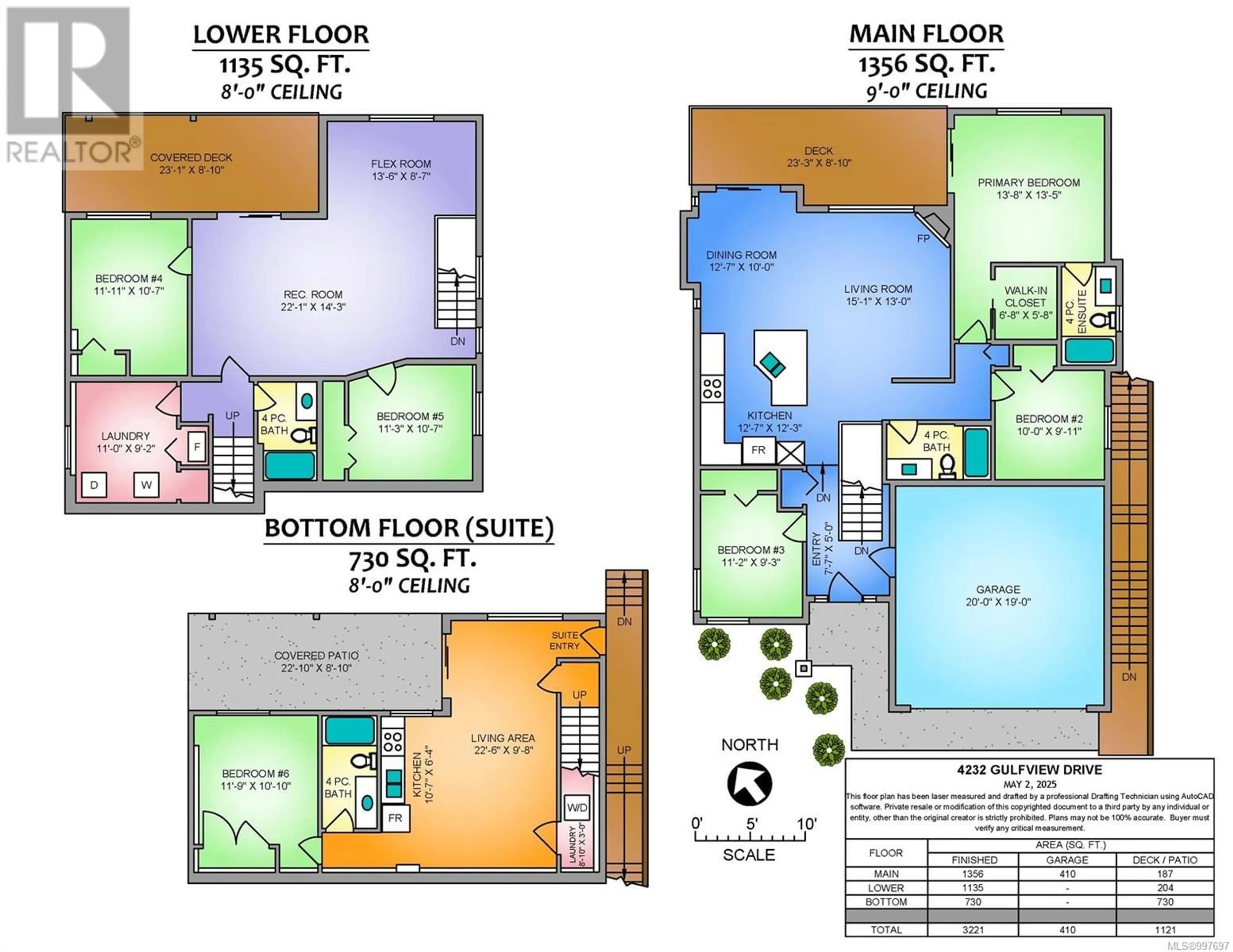 Floor plan for 4232 GULFVIEW DRIVE, Nanaimo British Columbia V9T6S7