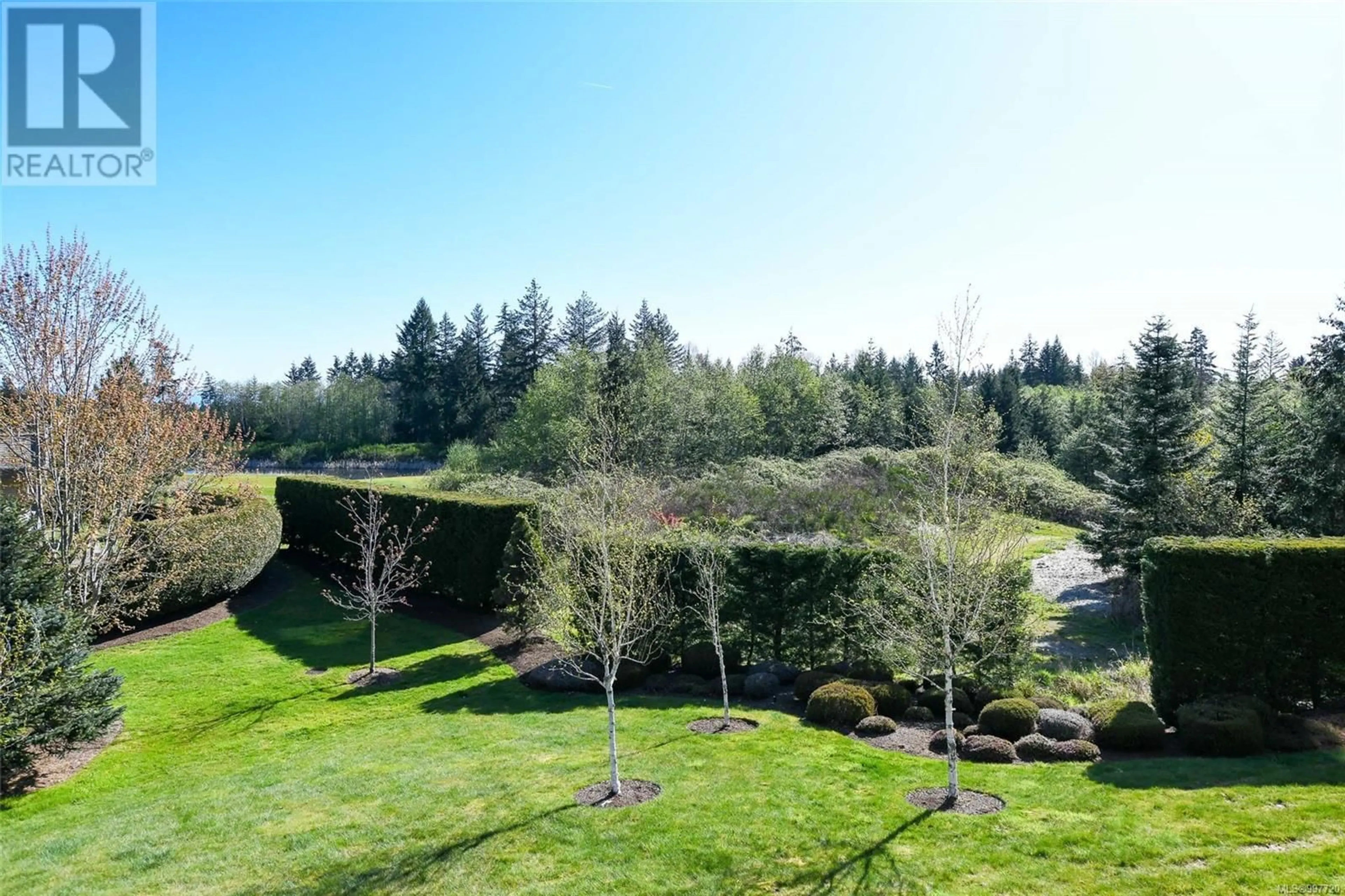 A pic from outside/outdoor area/front of a property/back of a property/a pic from drone, water/lake/river/ocean view for 625 - 3666 ROYAL VISTA WAY, Courtenay British Columbia V9N9X8