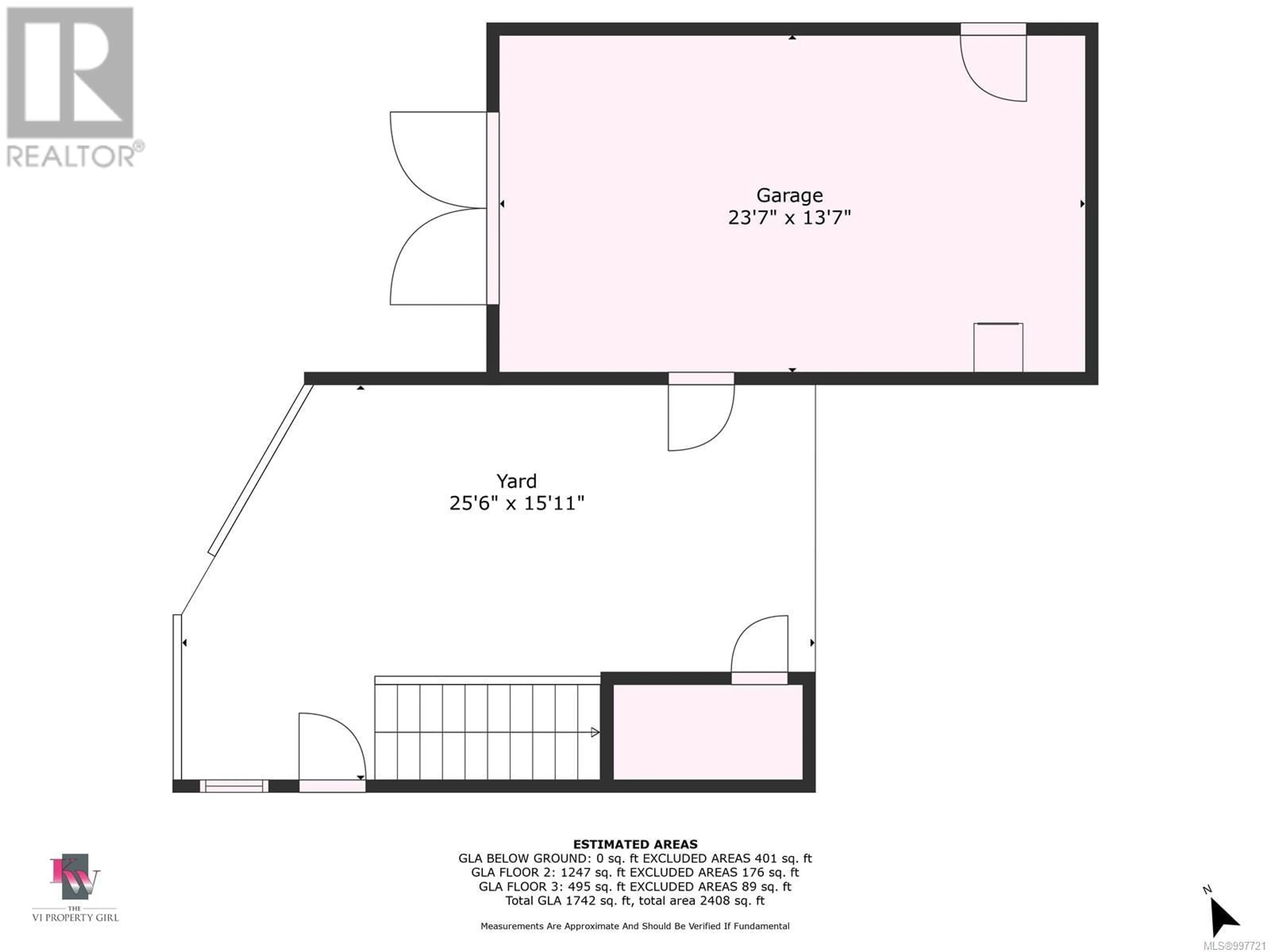 Floor plan for 540 KENNEDY STREET, Nanaimo British Columbia V9R2J7