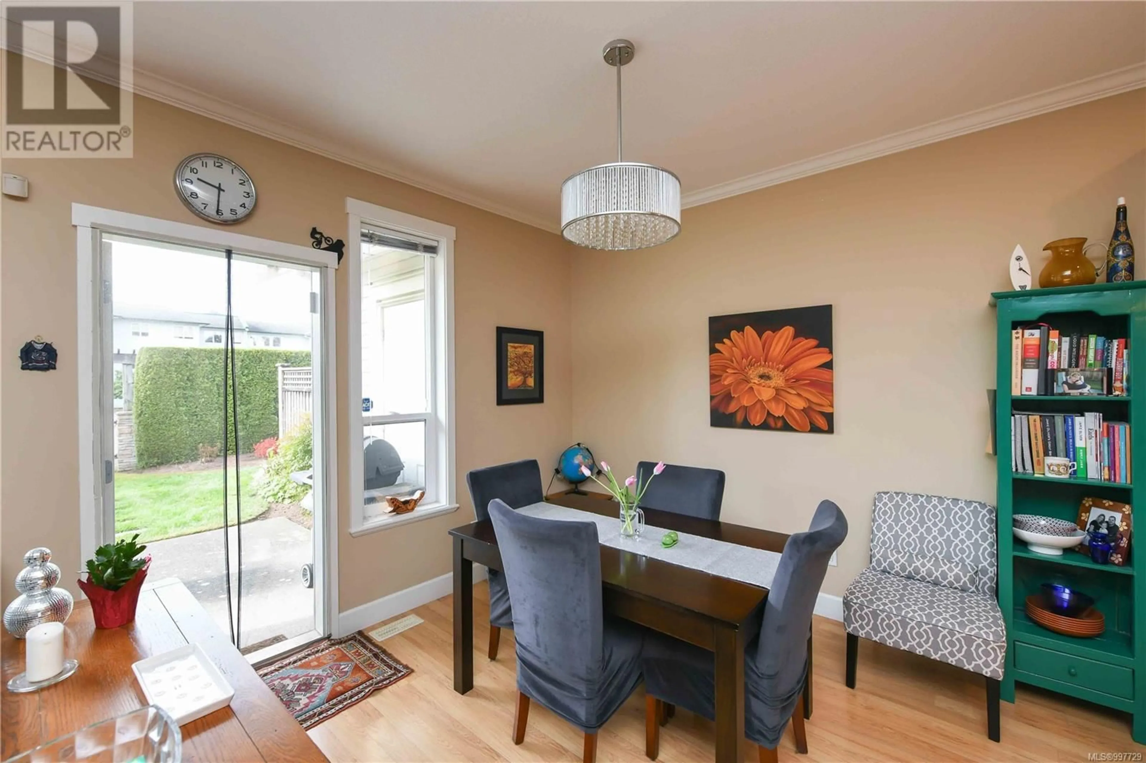 Dining room, wood/laminate floor for 25 - 730 ASPEN ROAD, Comox British Columbia V9M0A4