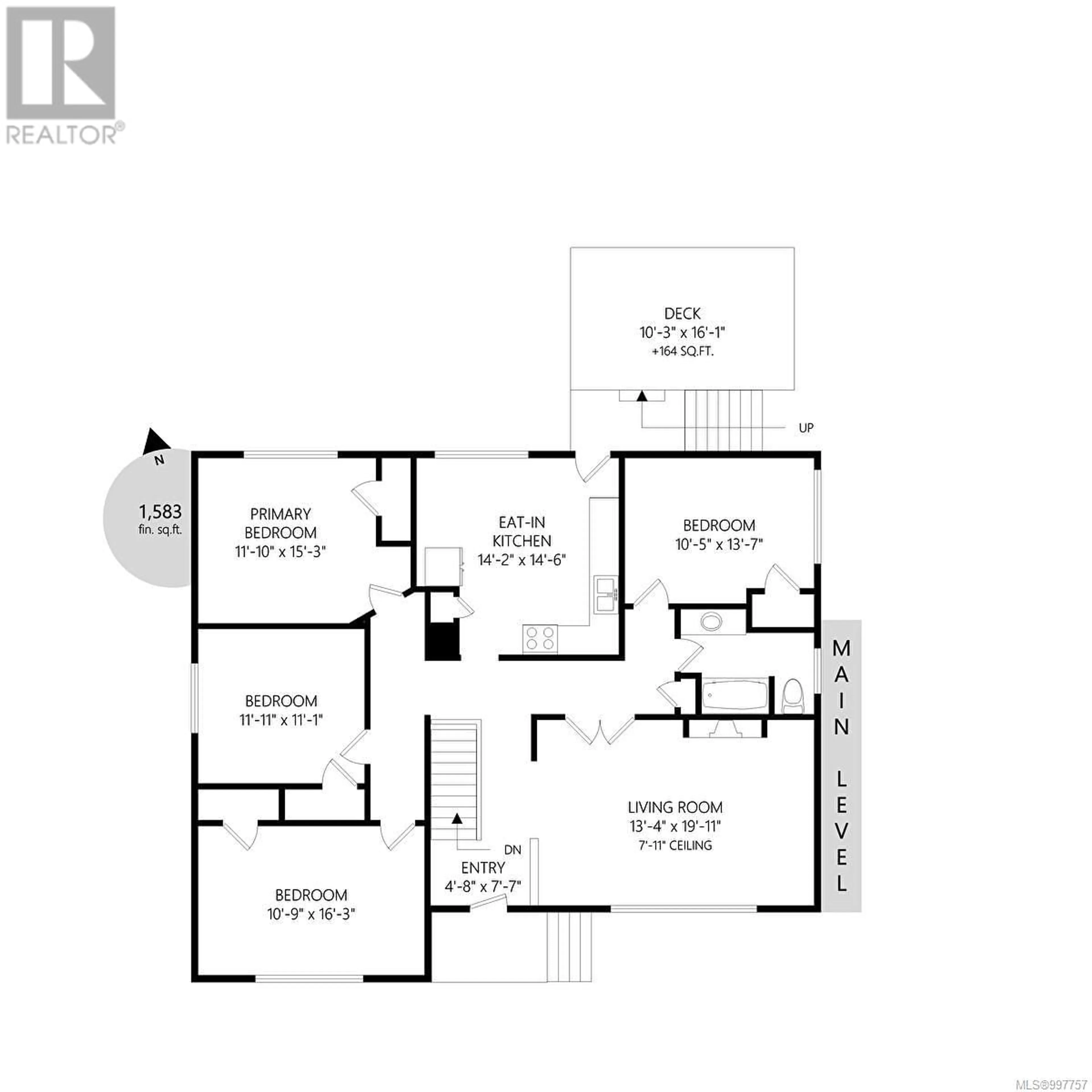 Floor plan for 808 PRINCESS AVENUE, Victoria British Columbia V8T1K8