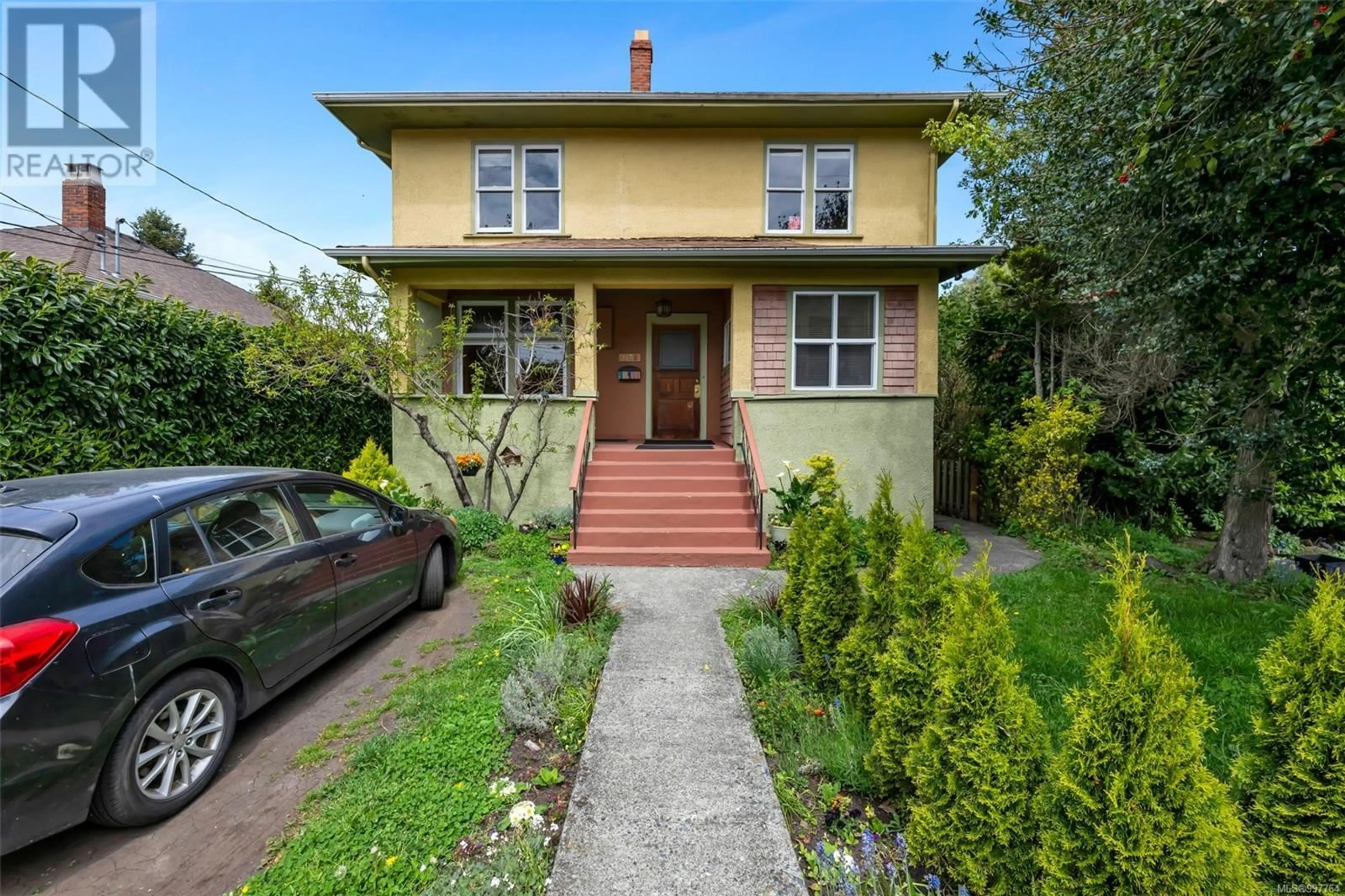 Home with brick exterior material, street for 1138 OXFORD STREET, Victoria British Columbia V8V2V3
