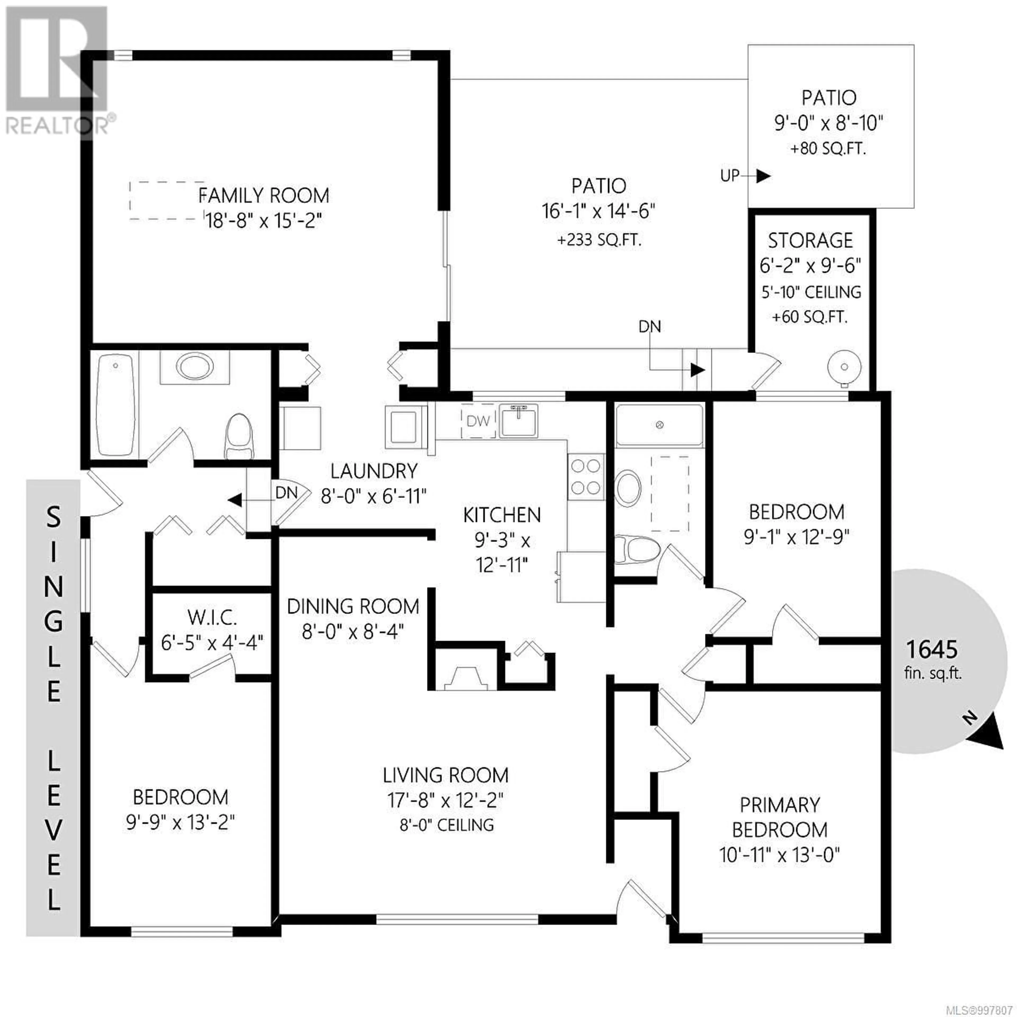 Floor plan for 3854 ROWLAND AVENUE, Saanich British Columbia V8Z1Y1