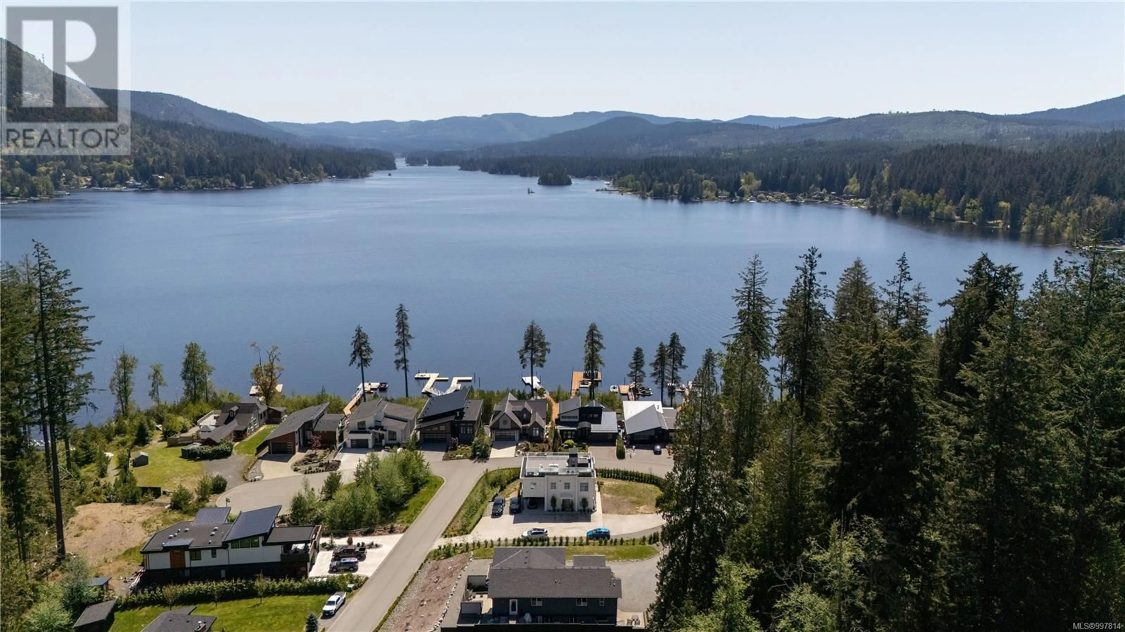 A pic from outside/outdoor area/front of a property/back of a property/a pic from drone, water/lake/river/ocean view for 2639 KATY'S CRESCENT, Shawnigan Lake British Columbia V0R2W0