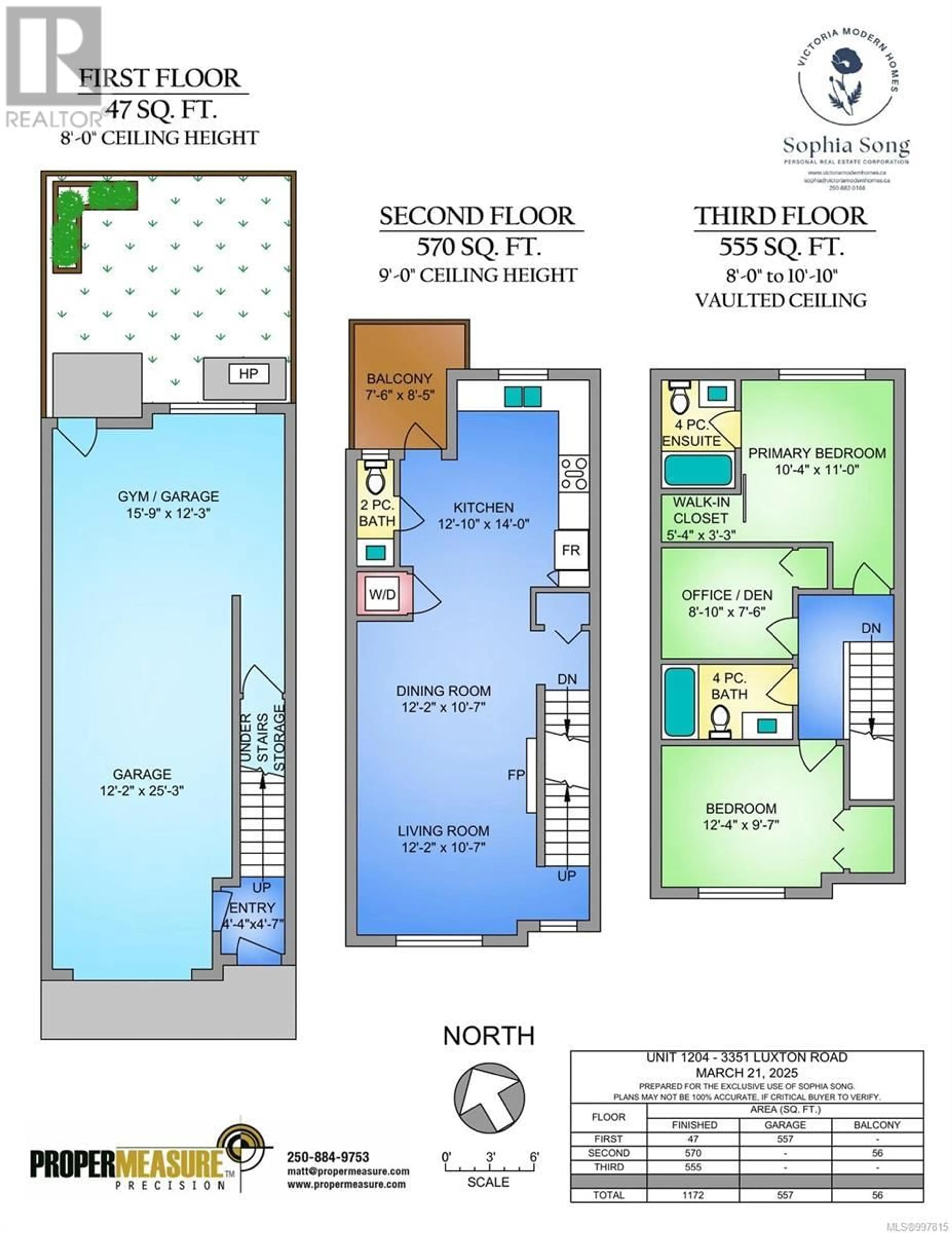 Floor plan for 1204 - 3351 LUXTON ROAD, Langford British Columbia V9C0P2