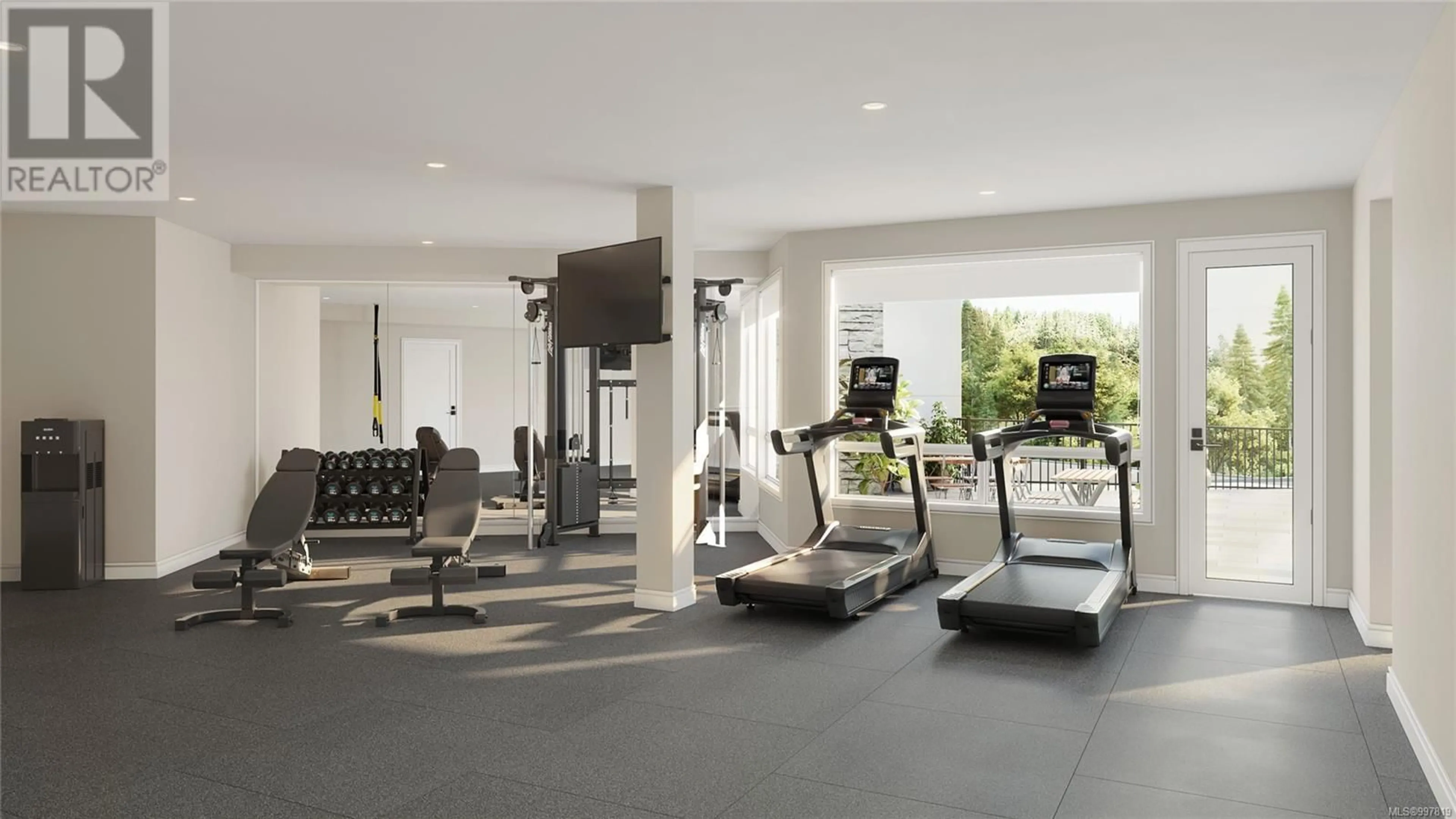 Gym or fitness room for 408 - 1810 SELENITE PLACE, Langford British Columbia V9B7E2