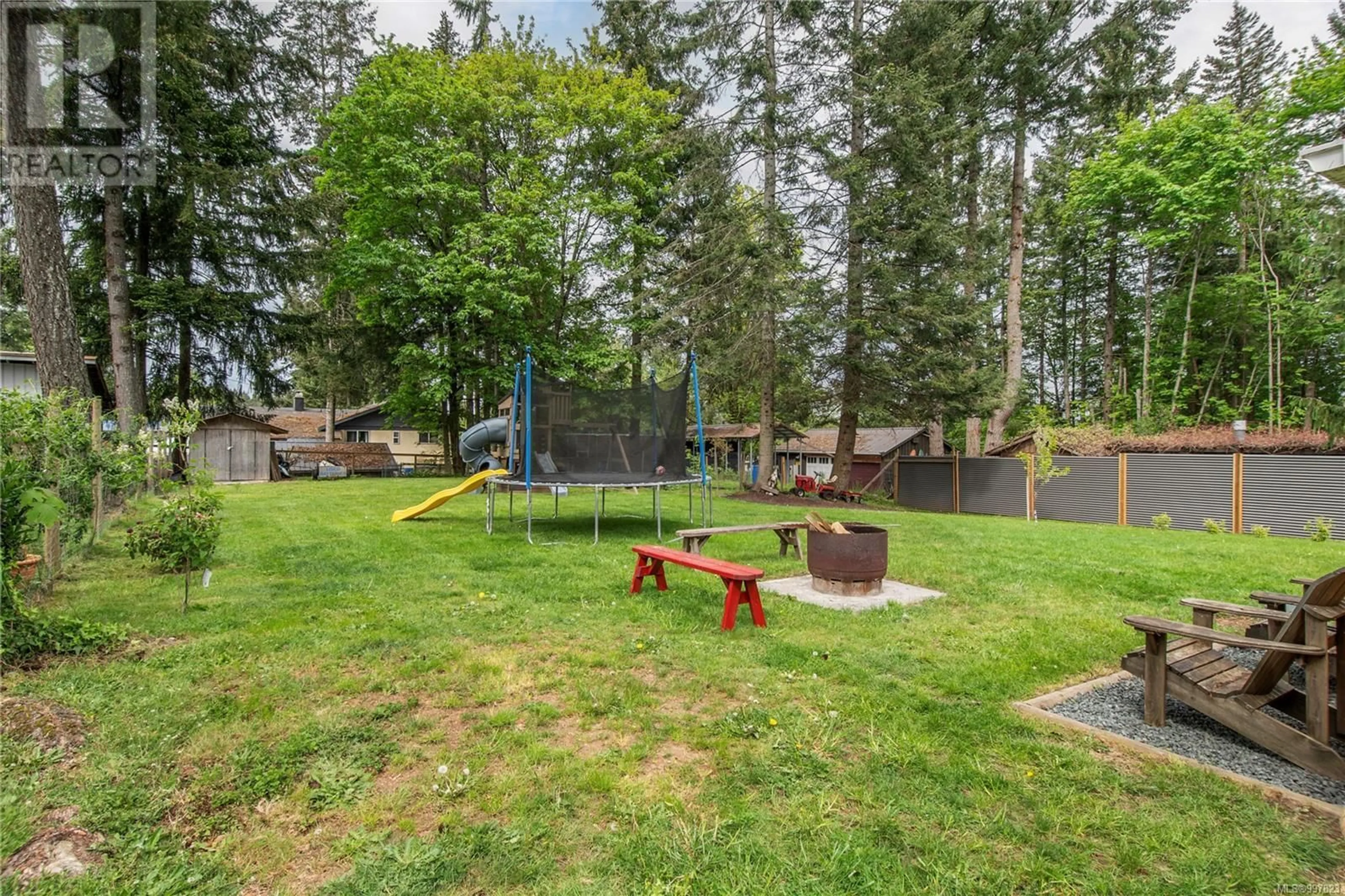 Patio, forest/trees view for 2080 HECTOR ROAD, Comox British Columbia V9N5N1