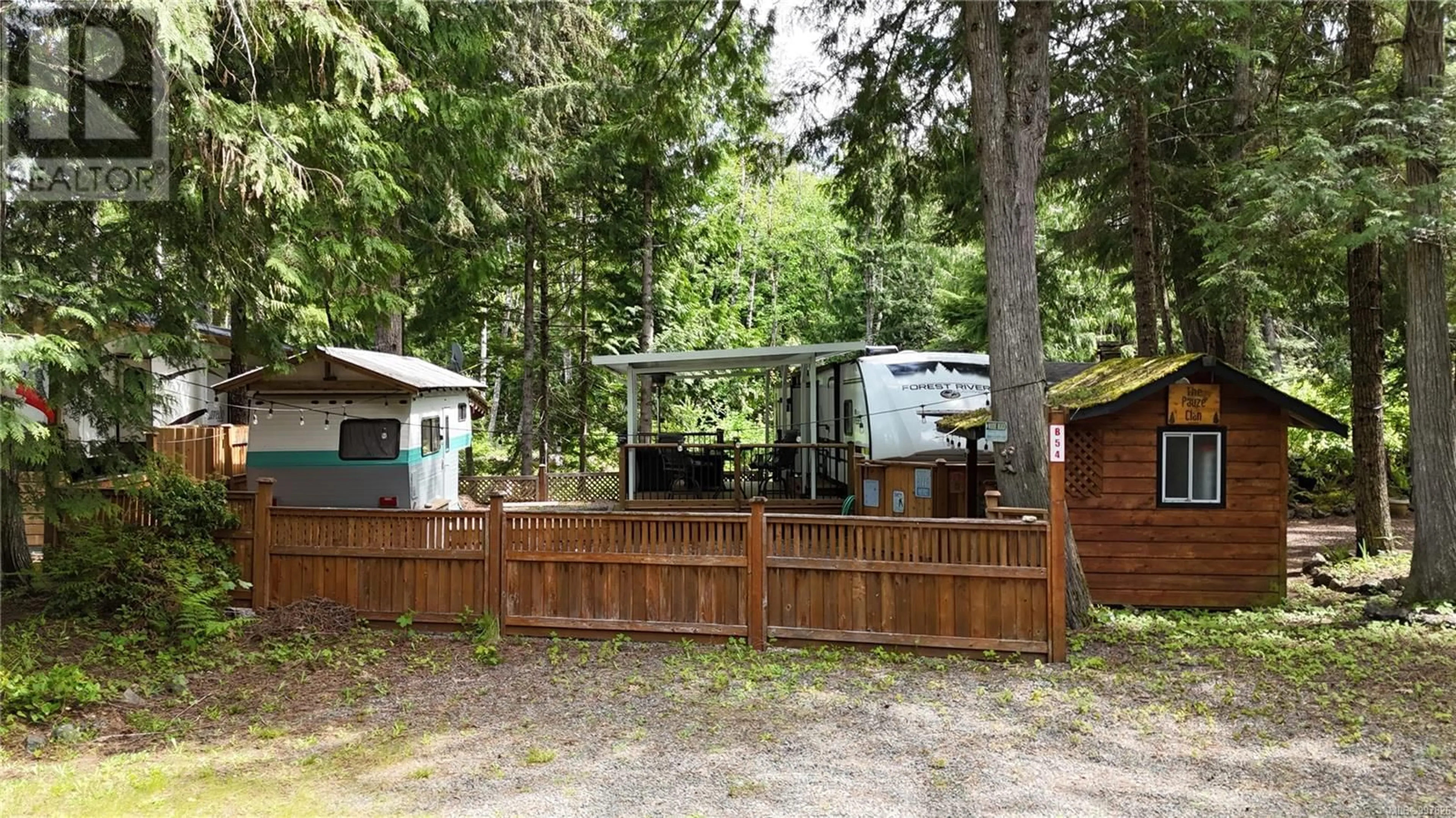 Patio, forest/trees view for B54 - 2650 TURNBULL ROAD, Qualicum Beach British Columbia V9K2R2