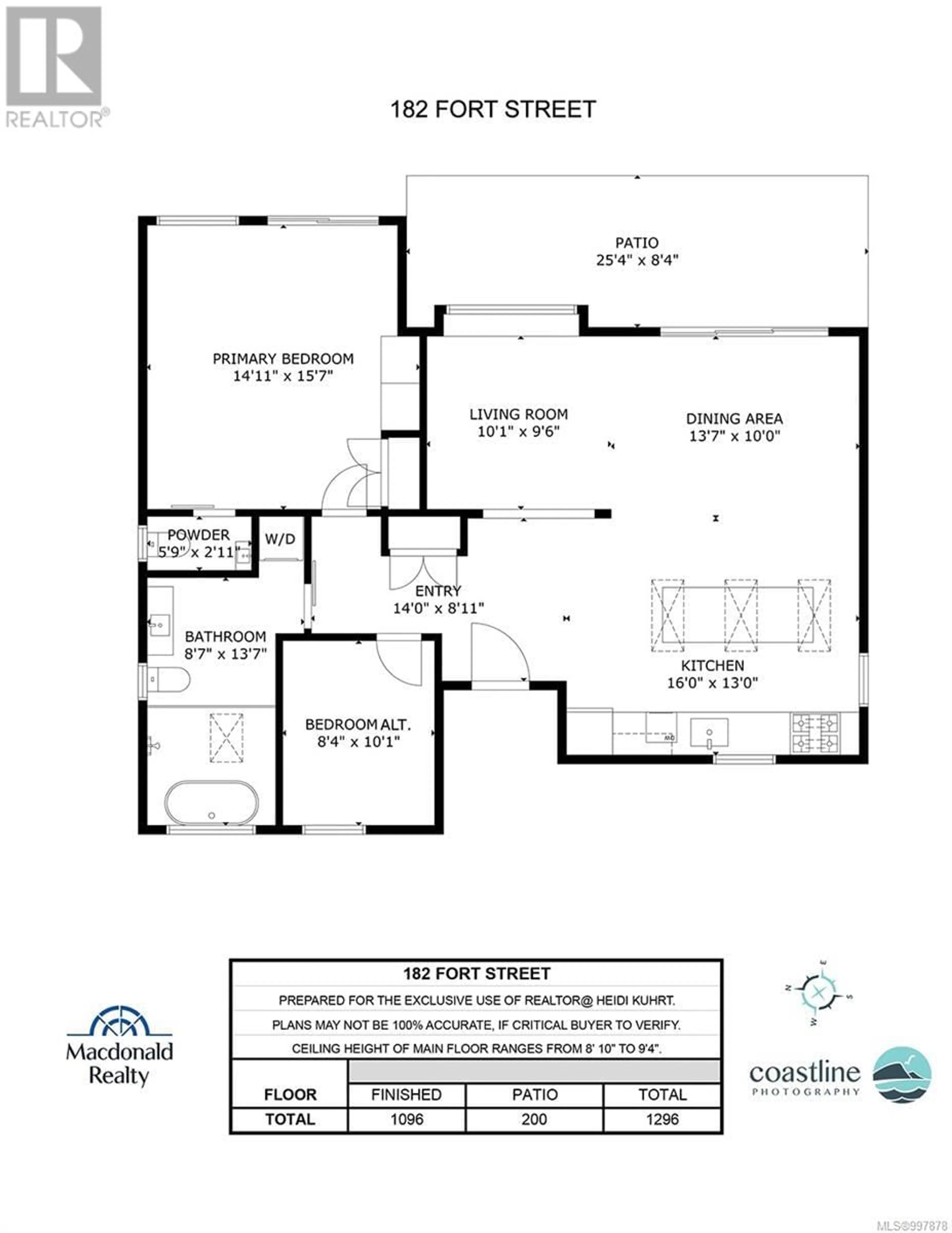Floor plan for 182 FORT STREET, Salt Spring British Columbia V8K1P3
