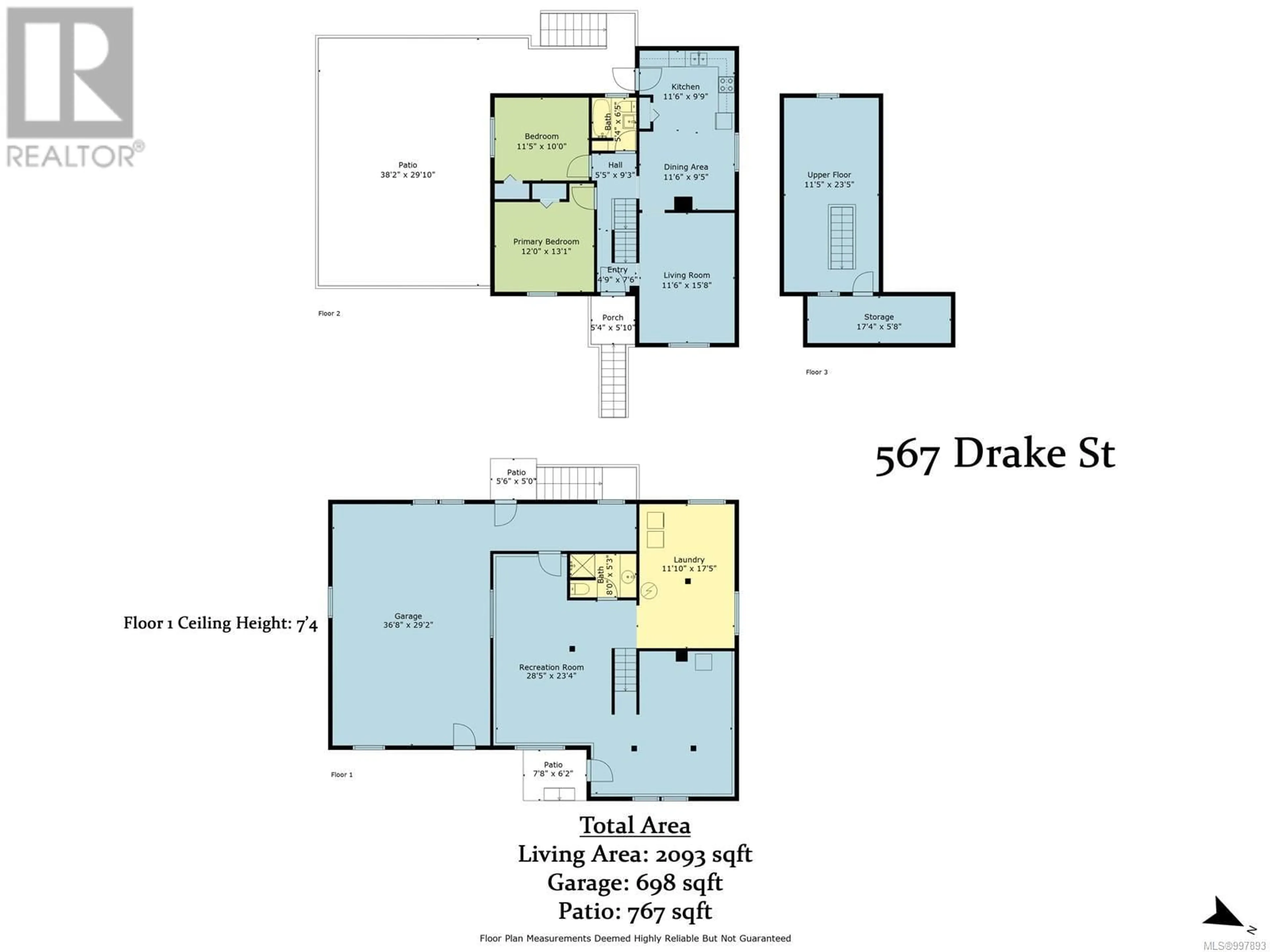 Floor plan for 567 DRAKE STREET, Nanaimo British Columbia V9S2S8