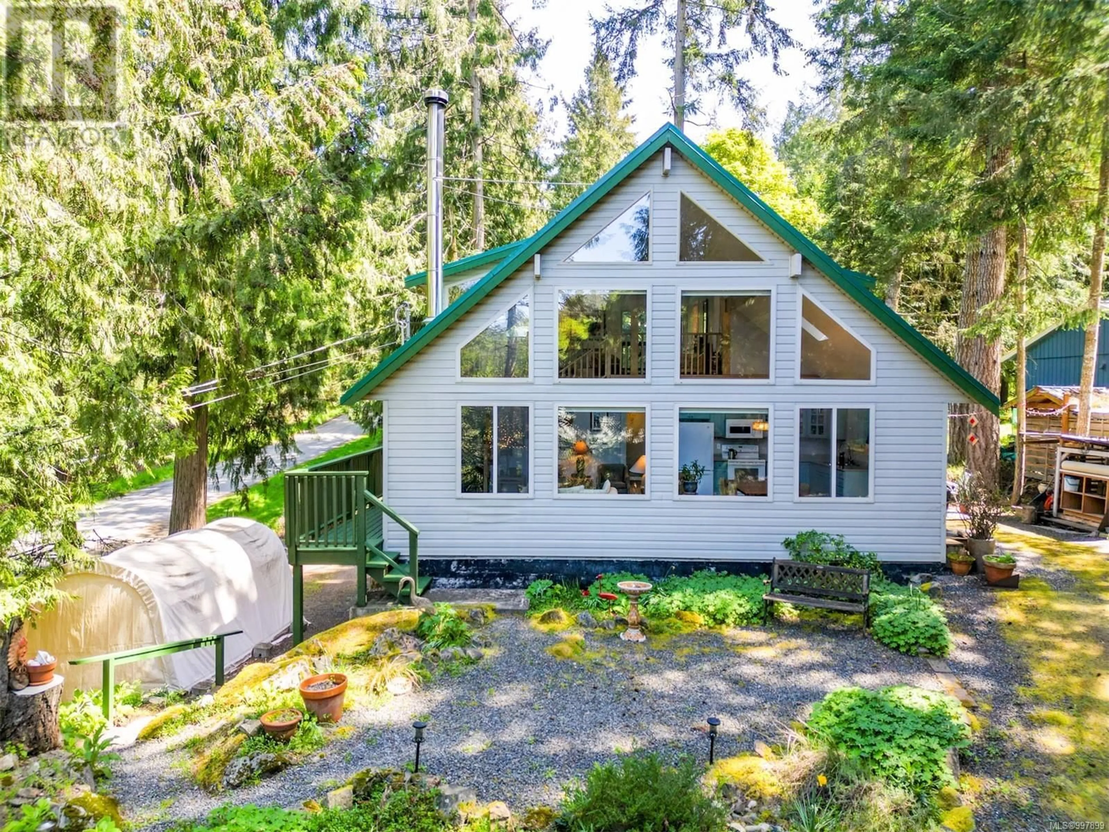 Home with vinyl exterior material, forest/trees view for 2609 DORY WAY, Pender Island British Columbia V0N2M2