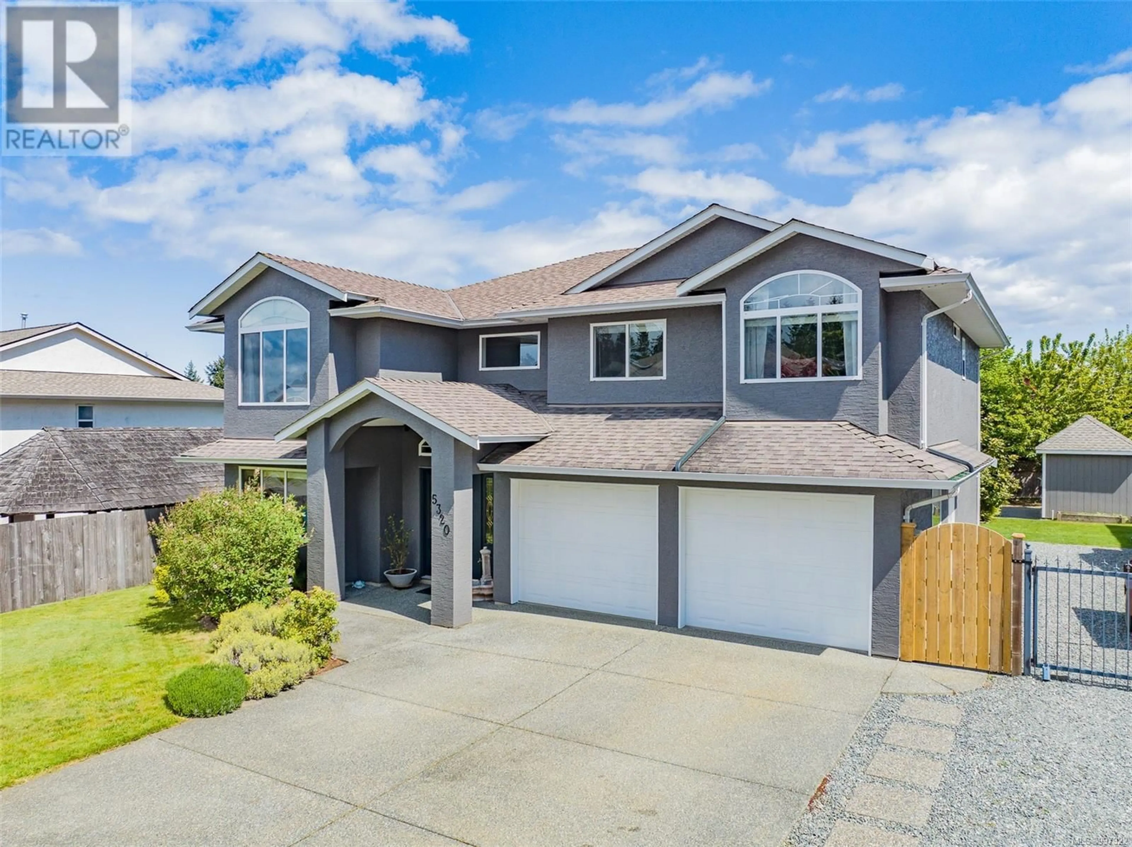 Home with vinyl exterior material, street for 5320 KENWILL DRIVE, Nanaimo British Columbia V9T5Z8