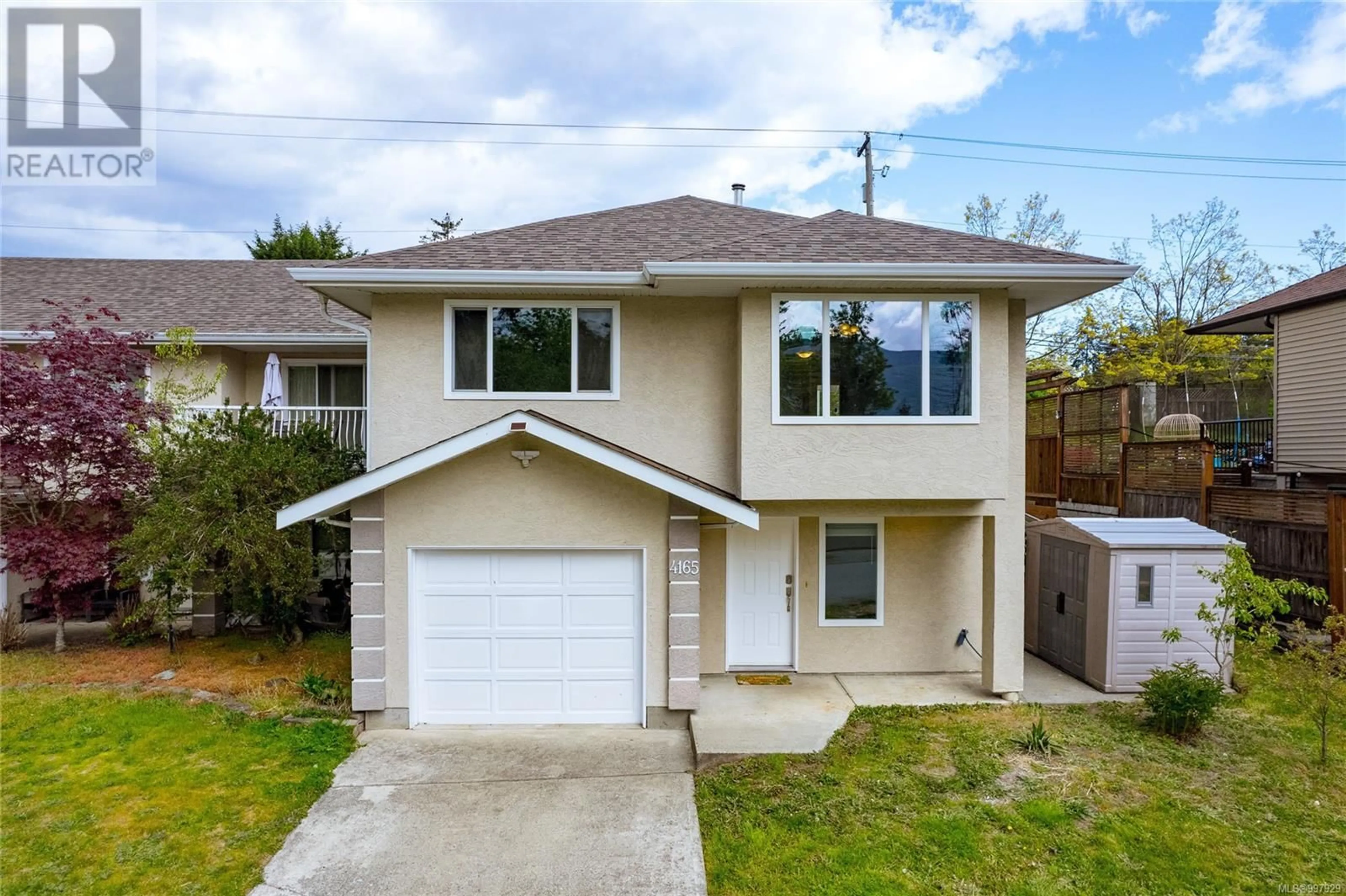 Home with vinyl exterior material, street for 4165 VERTE PLACE, Nanaimo British Columbia V9T5P7