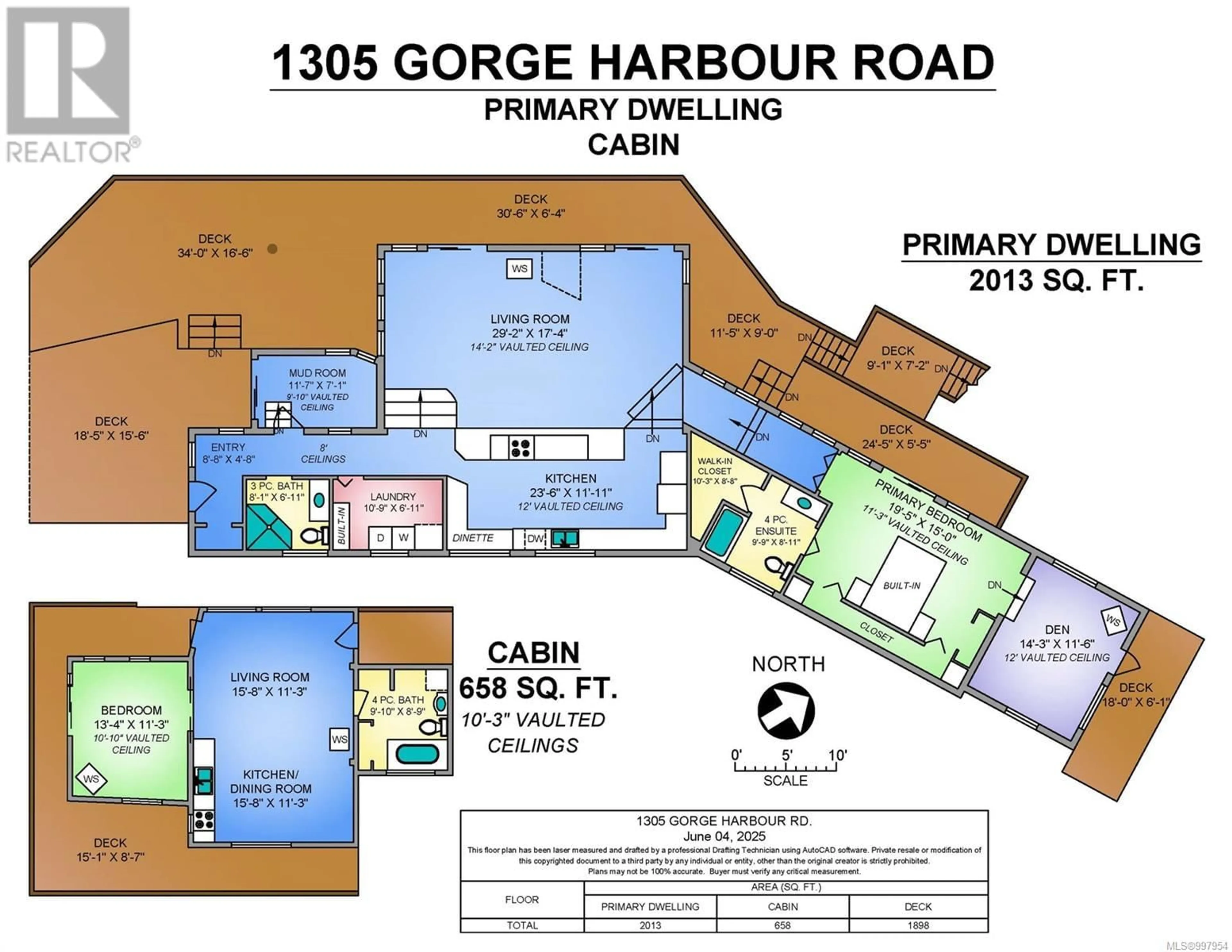 Floor plan for 1305 GORGE HARBOUR ROAD, Cortes Island British Columbia V0P1Z0