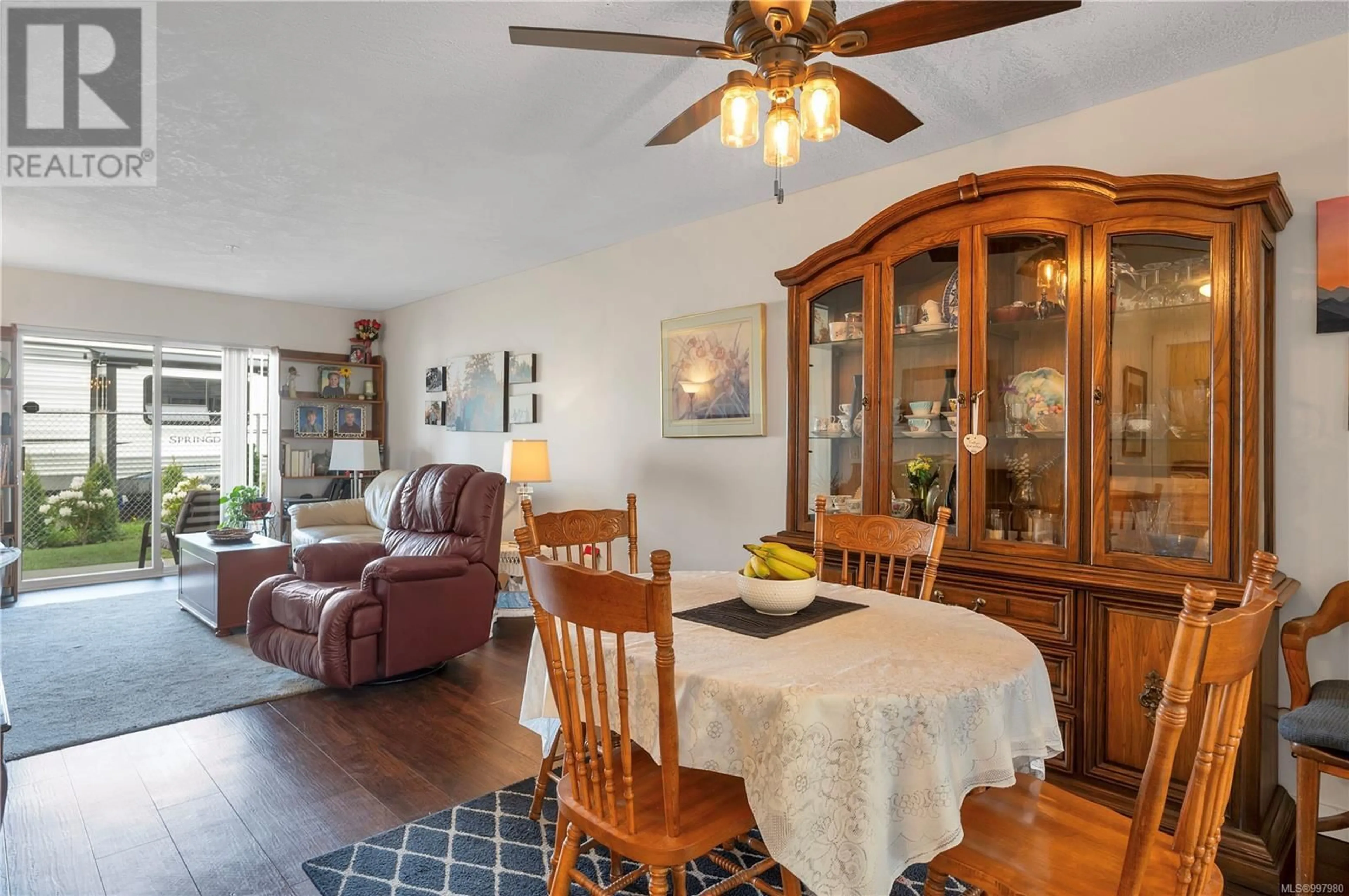 Dining room, wood/laminate floor for 16 - 2317 DALTON ROAD, Campbell River British Columbia V9W1H7