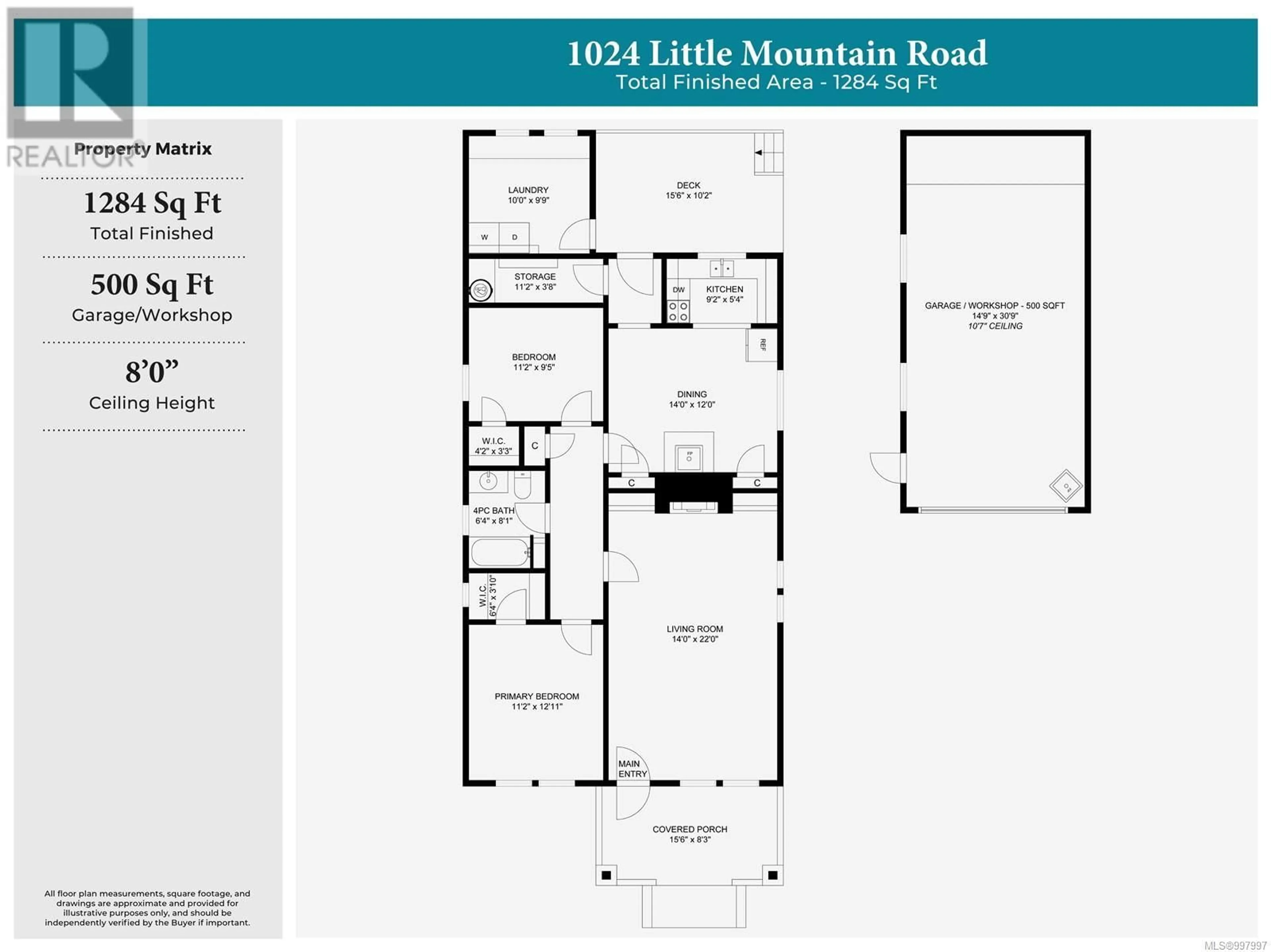 Floor plan for 1024 LITTLE MOUNTAIN ROAD, Errington British Columbia V9P2C3