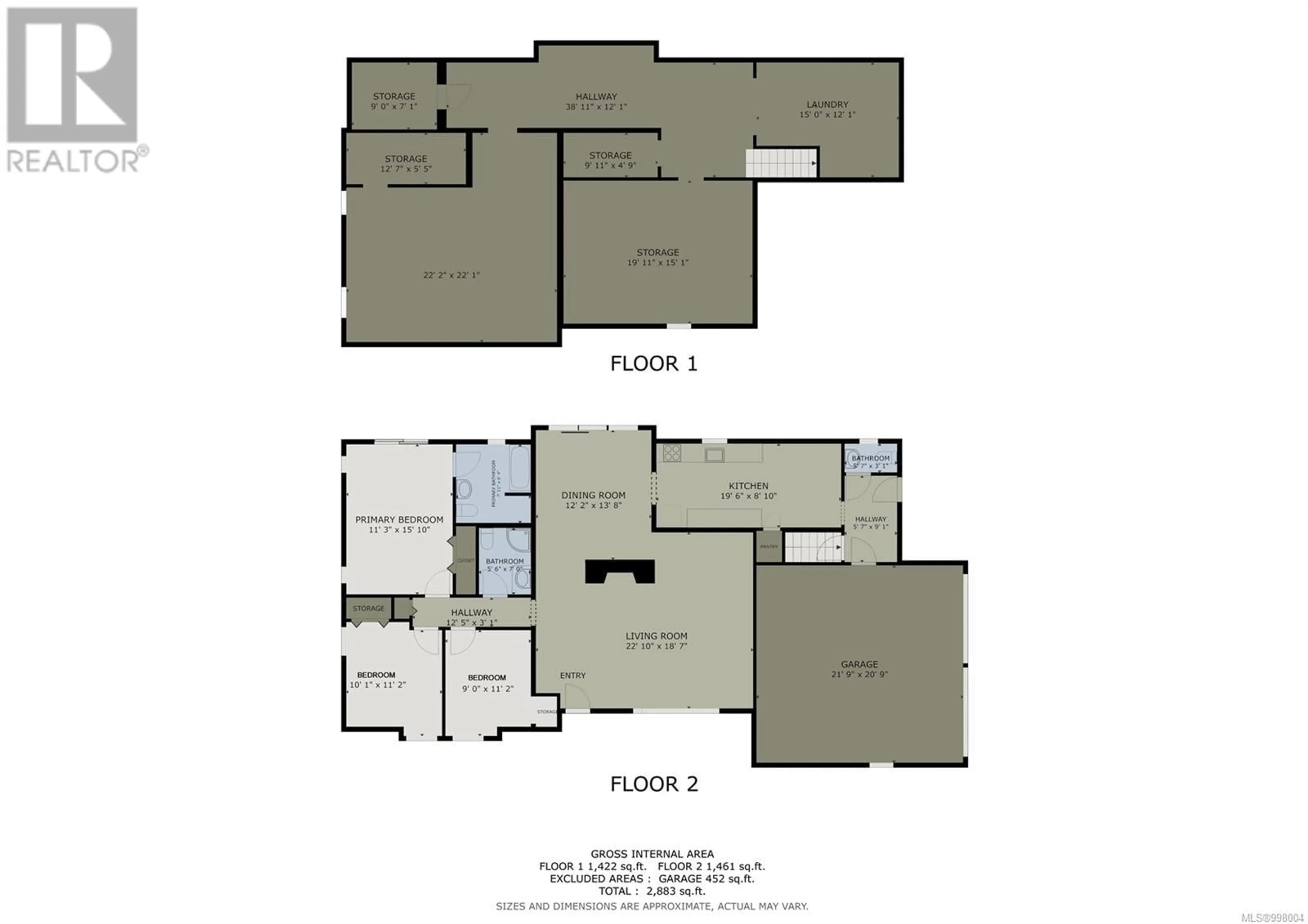 Floor plan for 5617 RIVER VALLEY ROAD, Duncan British Columbia V9L6H8