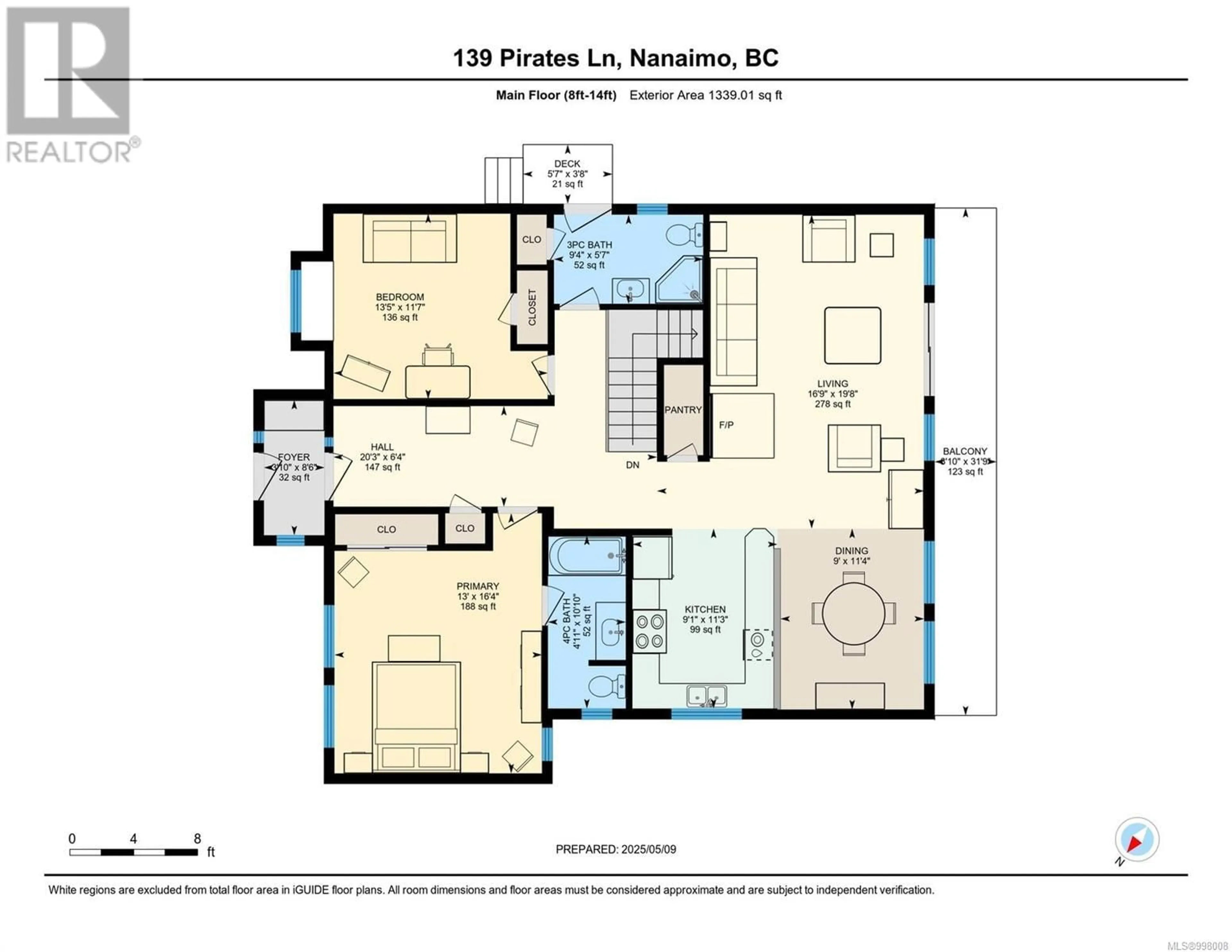 Floor plan for 139 PIRATES LANE, Protection Island British Columbia V9R6R1