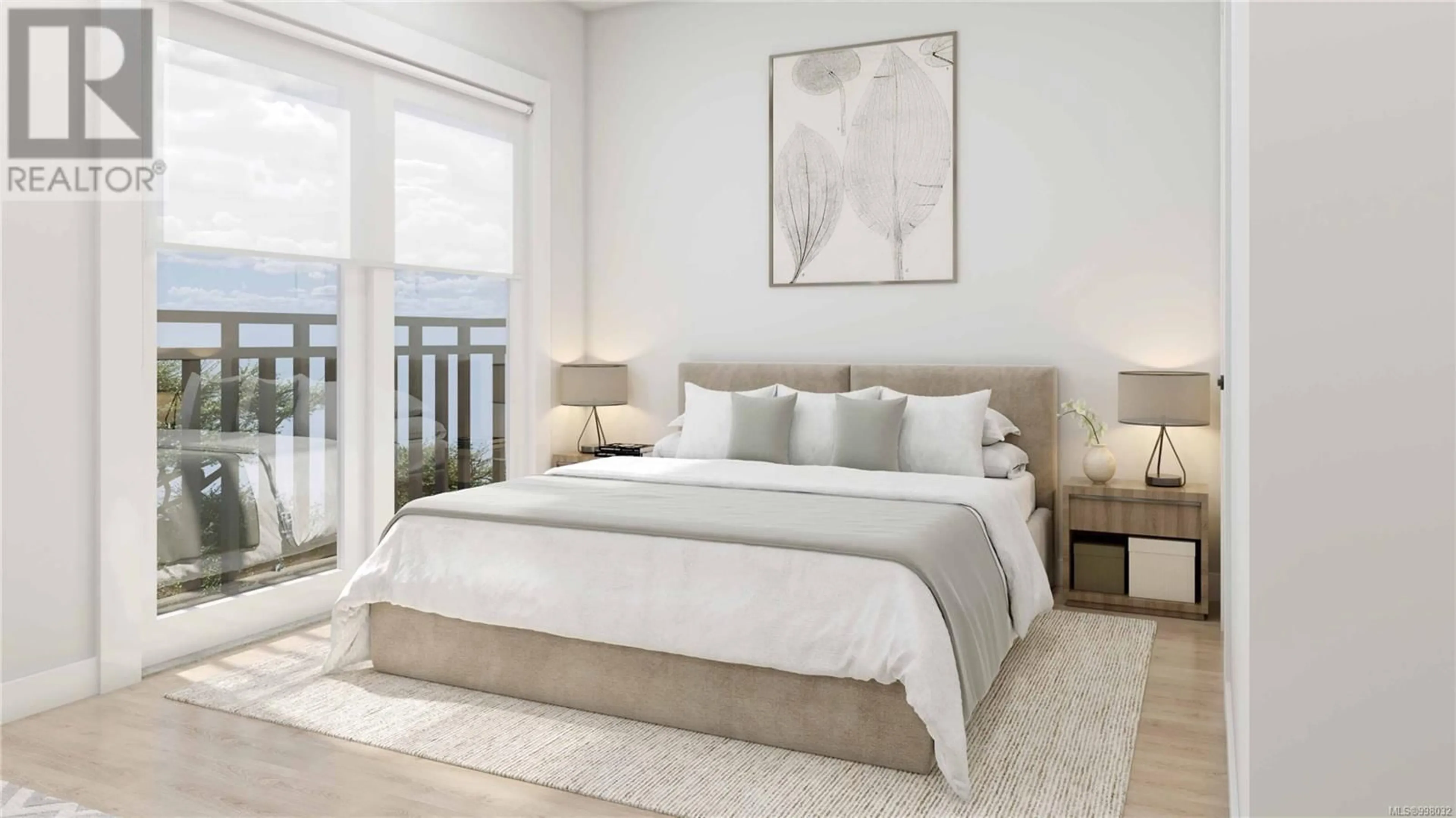 Bedroom with bed, unknown for 601 - 777 STATION AVENUE, Langford British Columbia V9B2S1