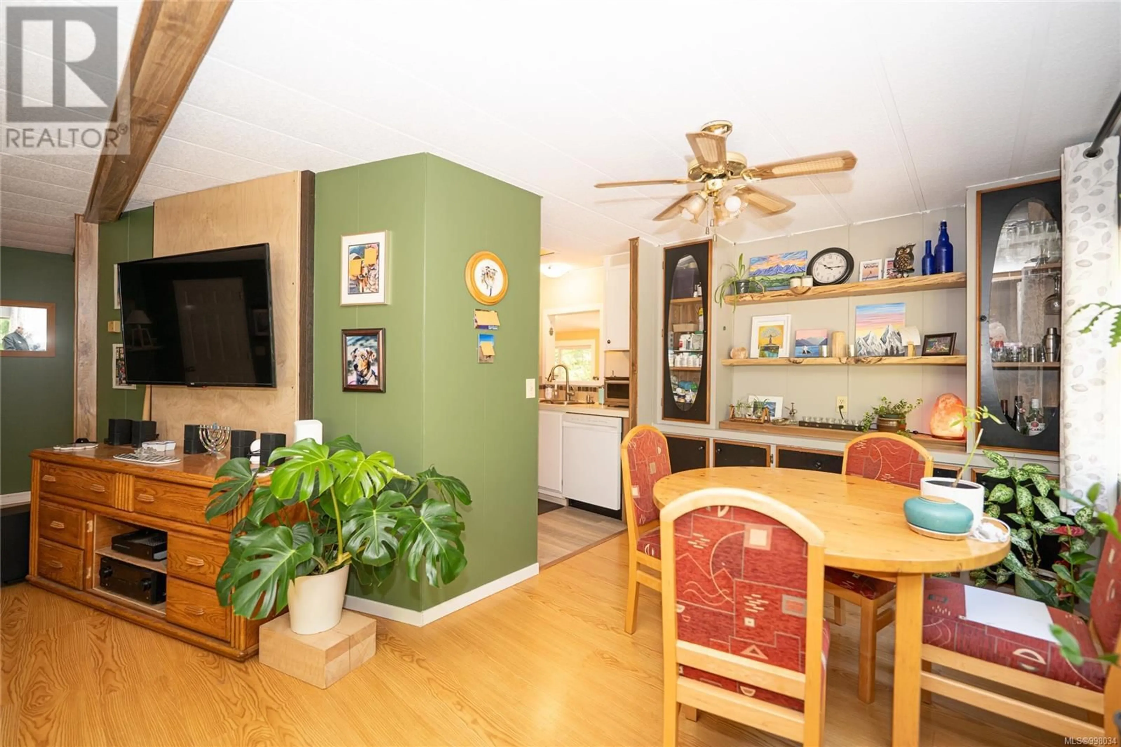 Dining room, wood/laminate floor for 7965 GREENDALE ROAD, Lake Cowichan British Columbia V0R2G0