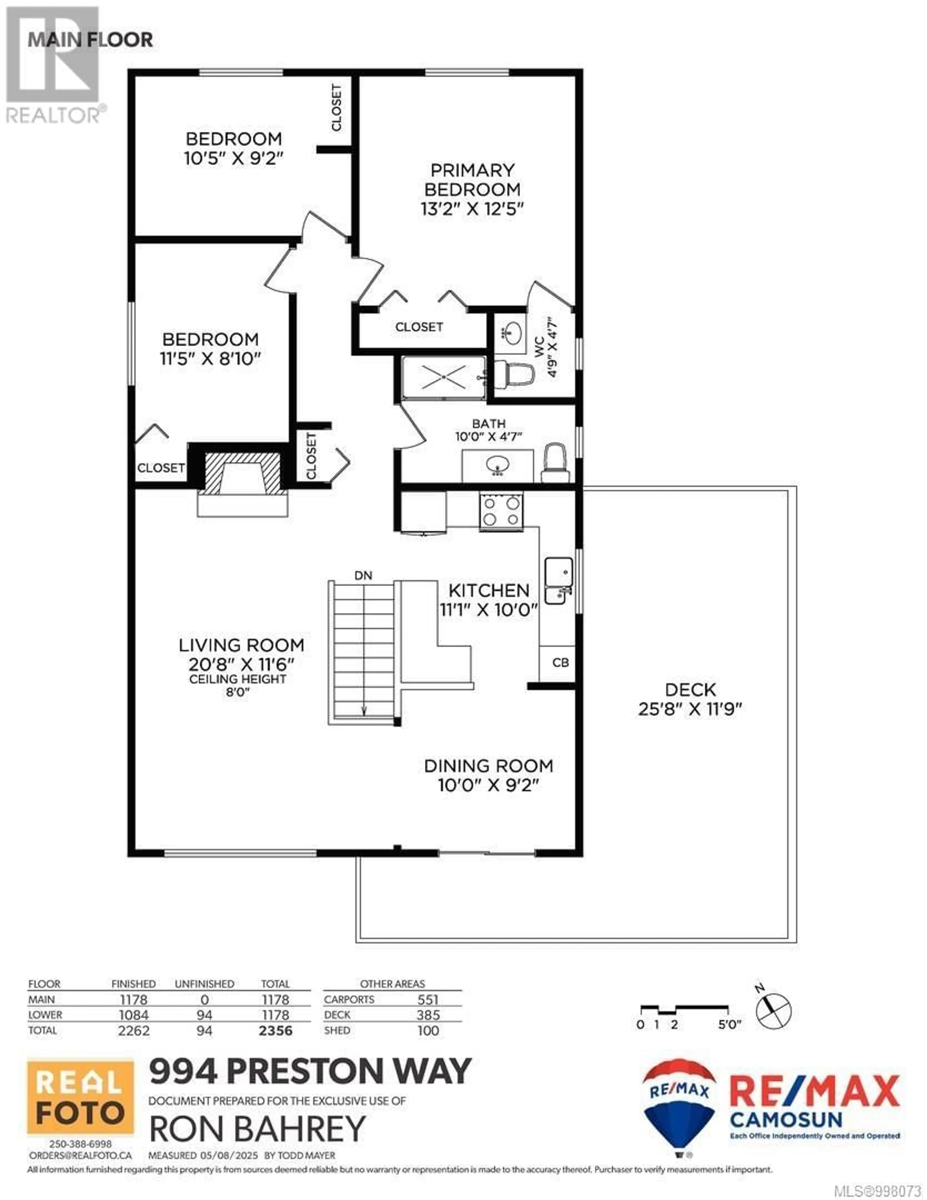 Floor plan for 994 PRESTON WAY, Langford British Columbia V9B3B9