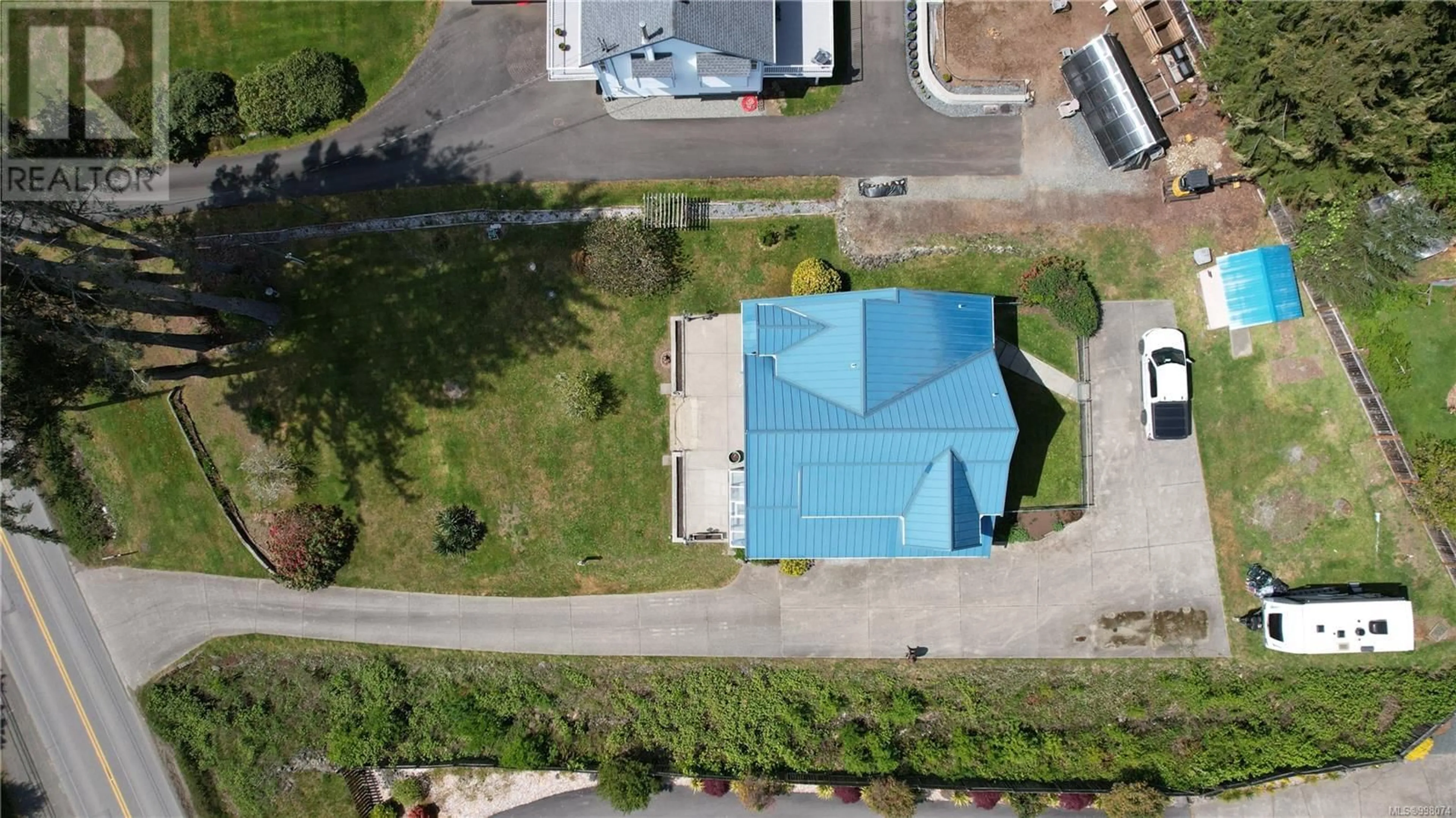 A pic from outside/outdoor area/front of a property/back of a property/a pic from drone, building for 8284 WEST COAST ROAD, Sooke British Columbia V9Z1E1