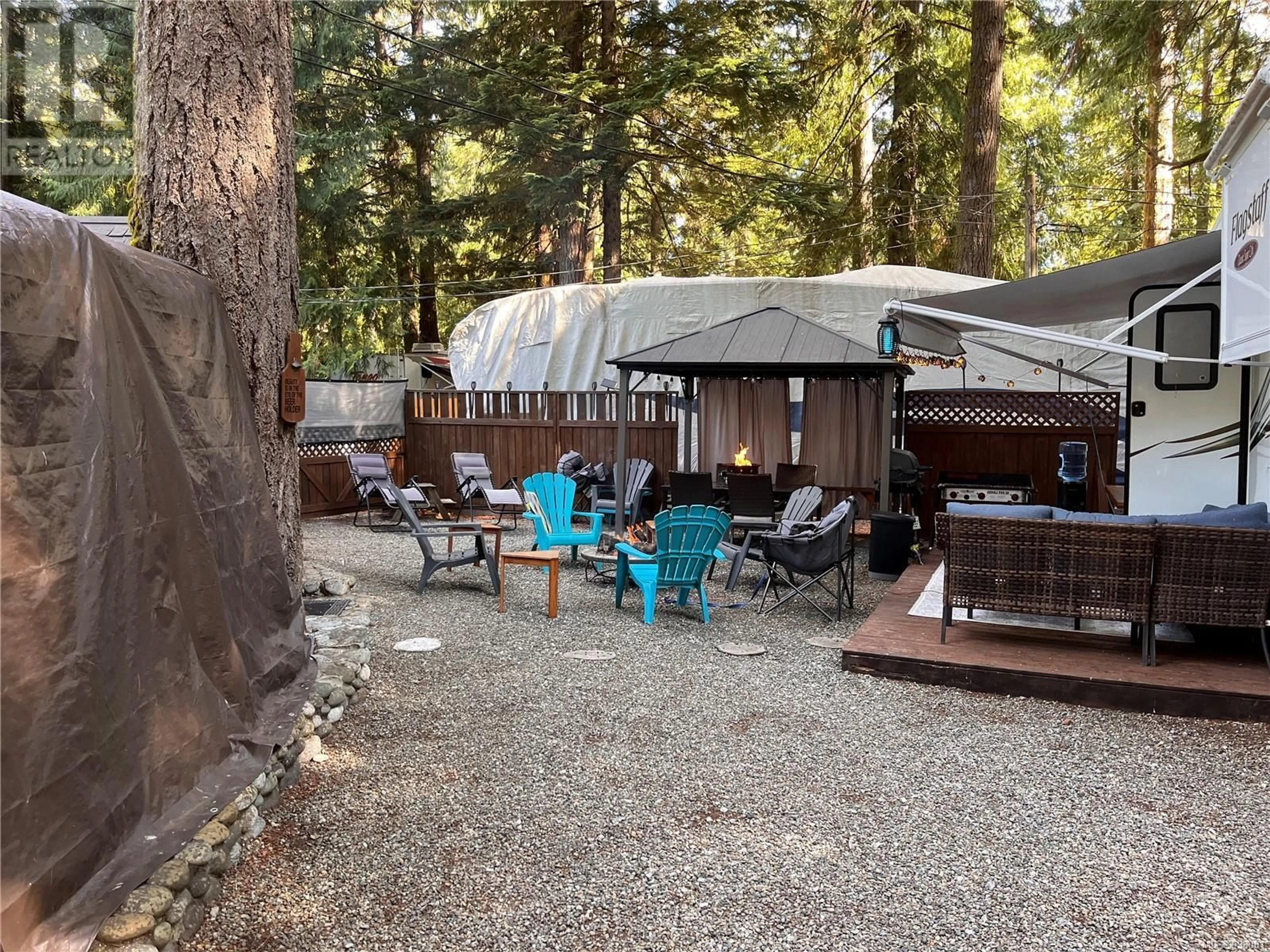 Patio, forest/trees view for B9 - 10324 LAKESHORE ROAD, Port Alberni British Columbia V9Y8Z6