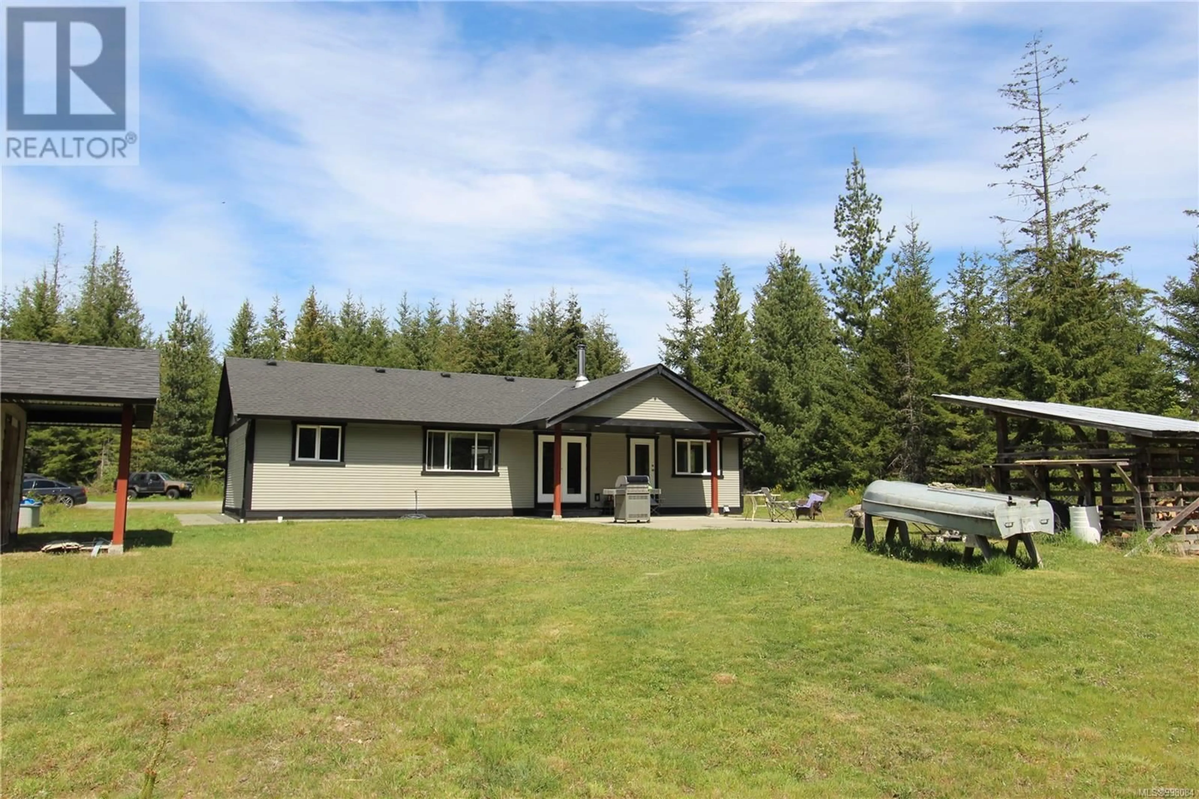 A pic from outside/outdoor area/front of a property/back of a property/a pic from drone, unknown for 2932 RENFREW ROAD, Shawnigan Lake British Columbia V8H2E4