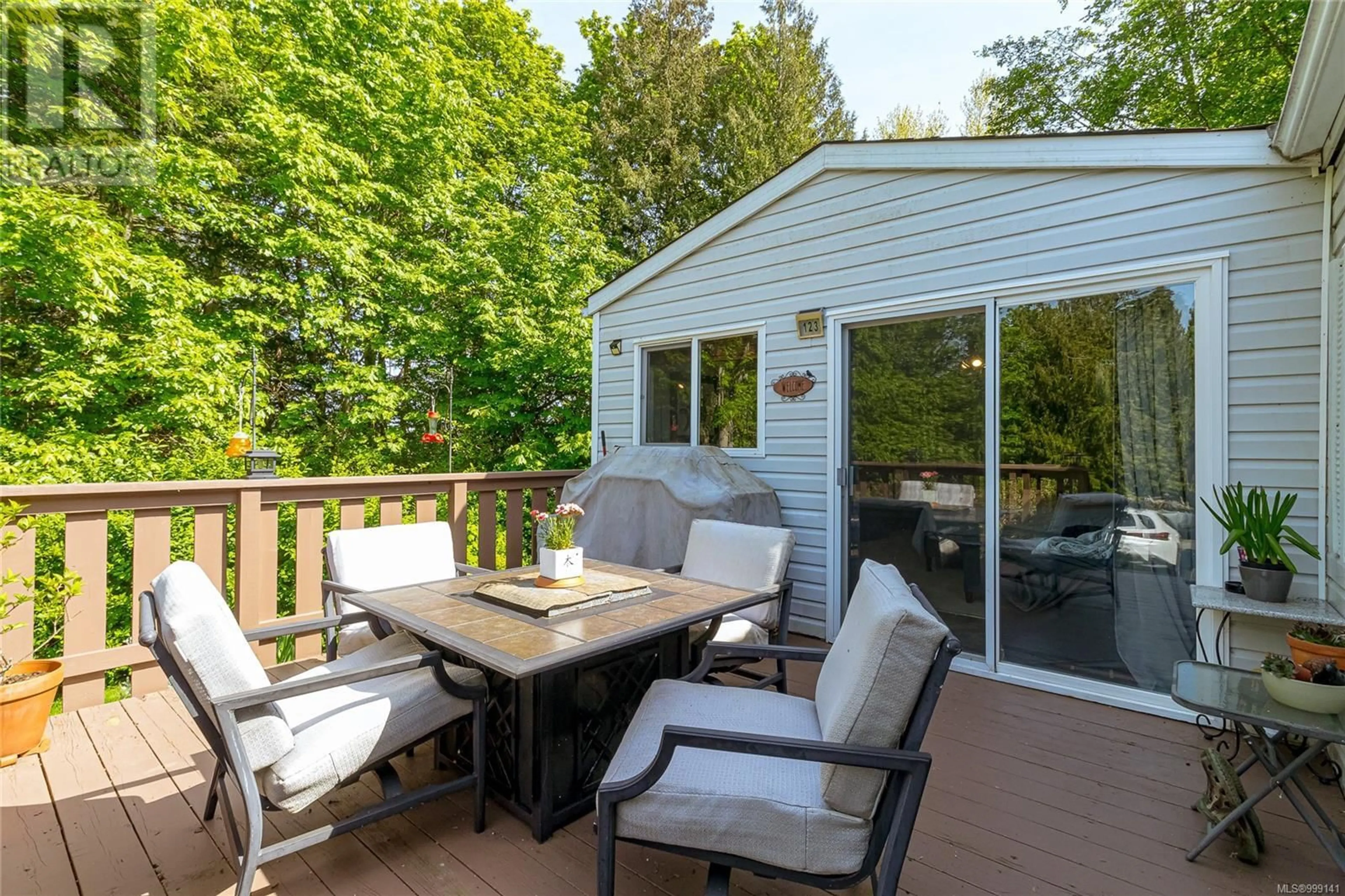 Patio, unknown for 123 - 2779 STAUTW ROAD, Central Saanich British Columbia V8M2C8