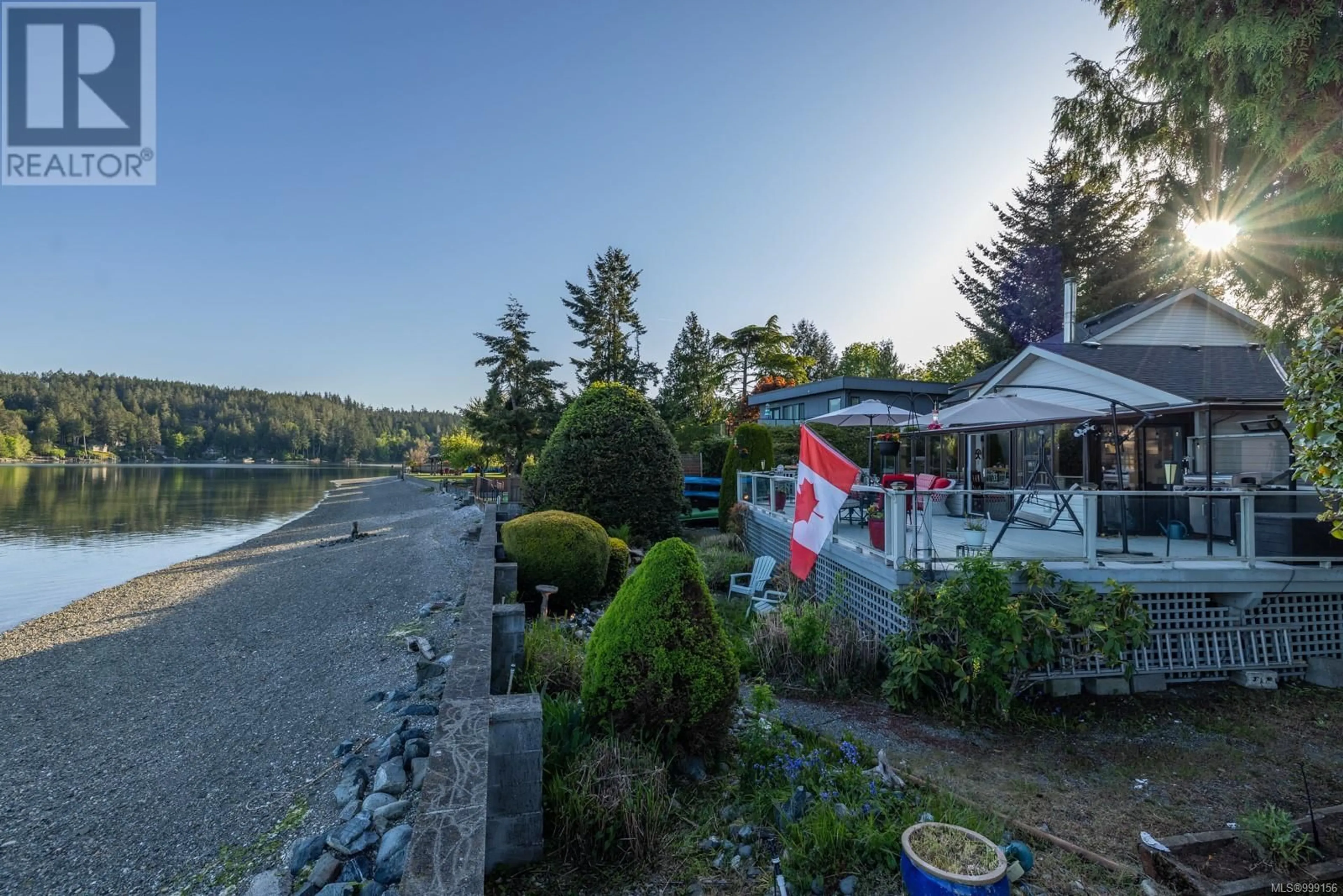 Patio, water/lake/river/ocean view for 1937 KALTASIN ROAD, Sooke British Columbia V9Z0B2
