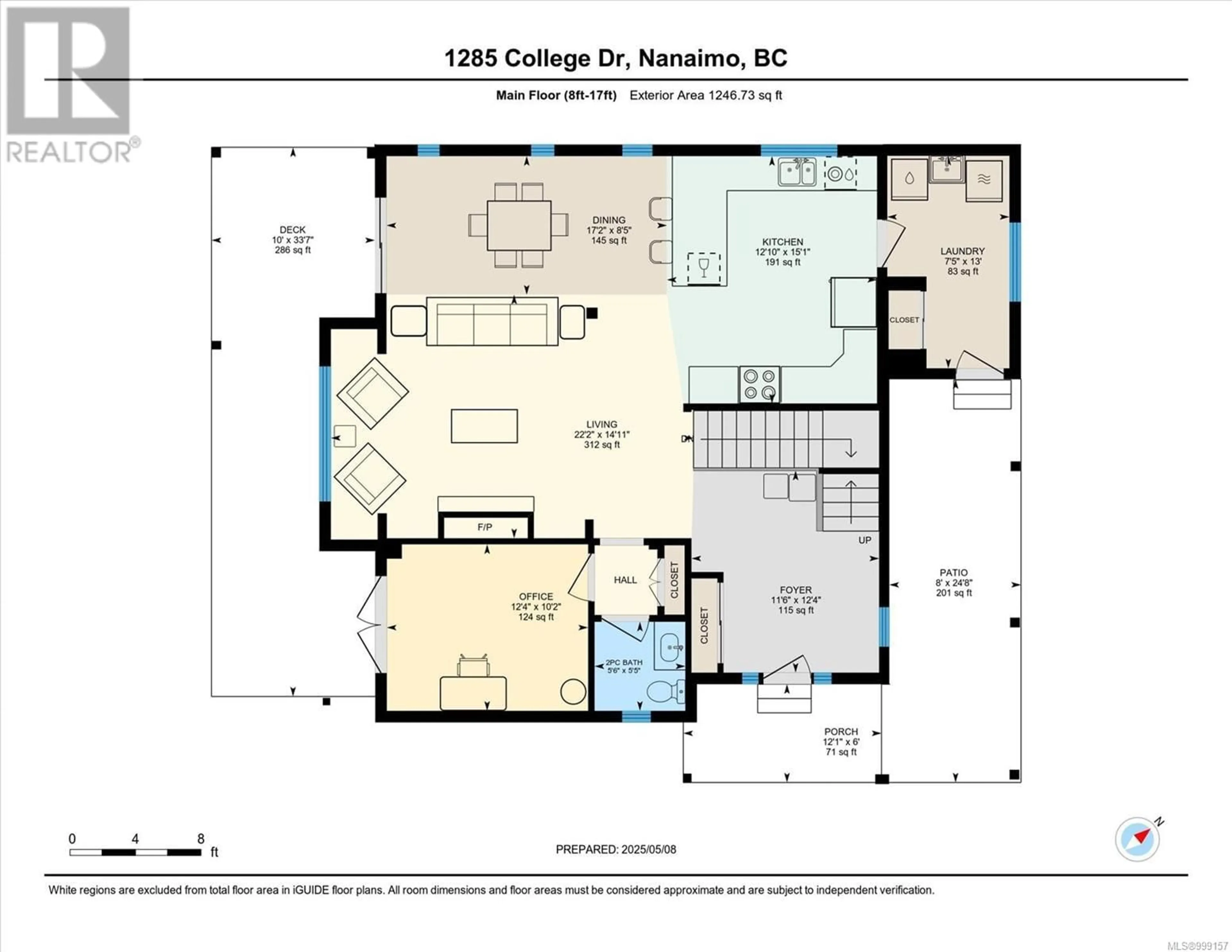 Floor plan for 1285 COLLEGE DRIVE, Nanaimo British Columbia V9R5Z5