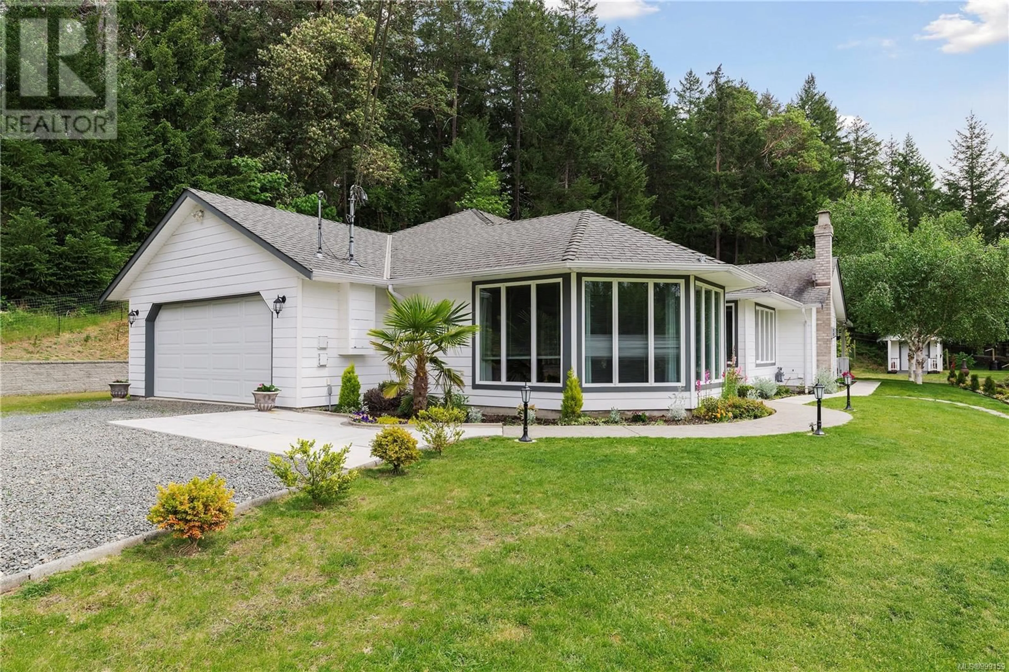 Home with vinyl exterior material, water/lake/river/ocean view for 2695 NORTHWEST BAY ROAD, Nanoose Bay British Columbia V9P9E7