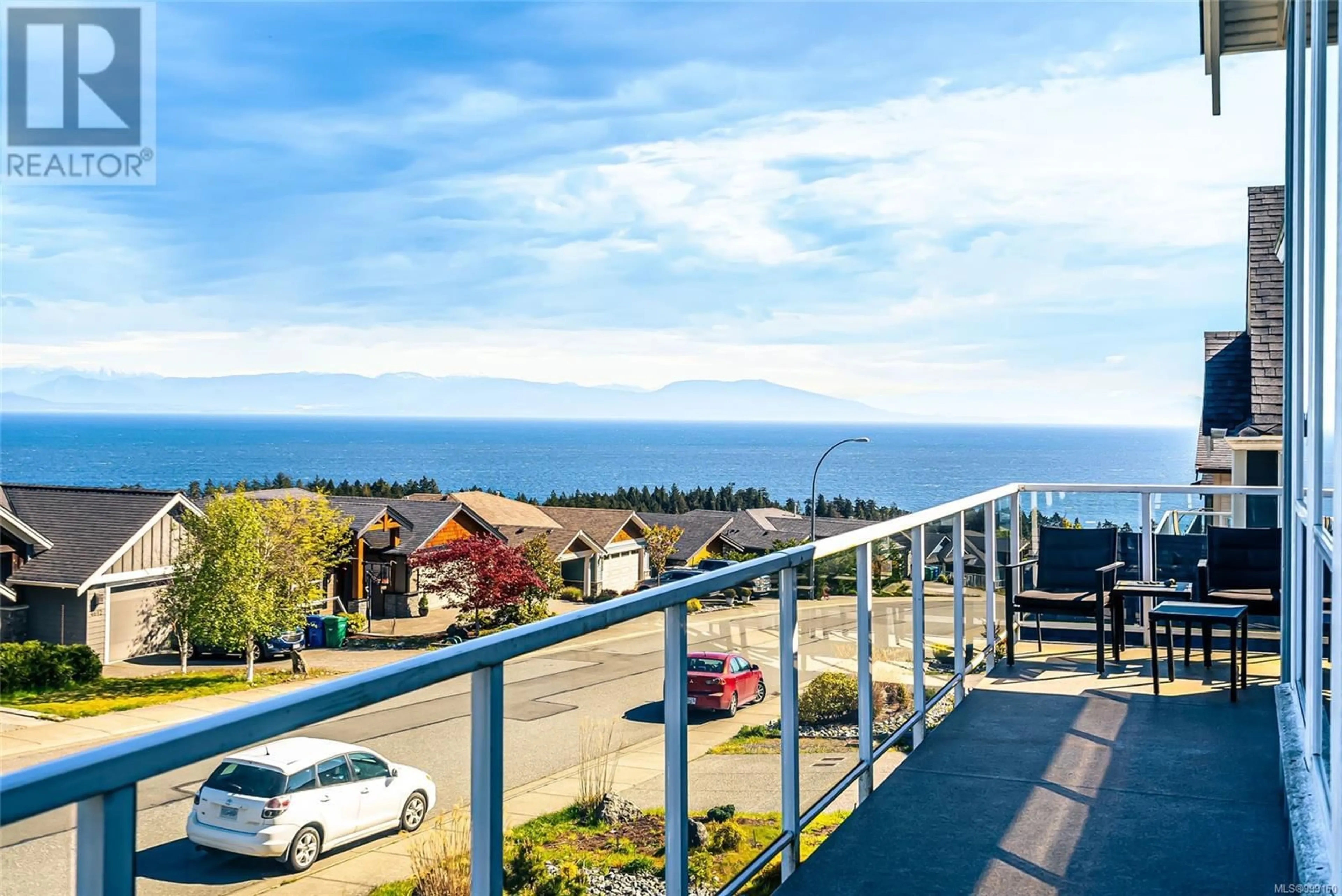 Balcony in the apartment, water/lake/river/ocean view for 4619 LAGUNA WAY, Nanaimo British Columbia V9T0A7