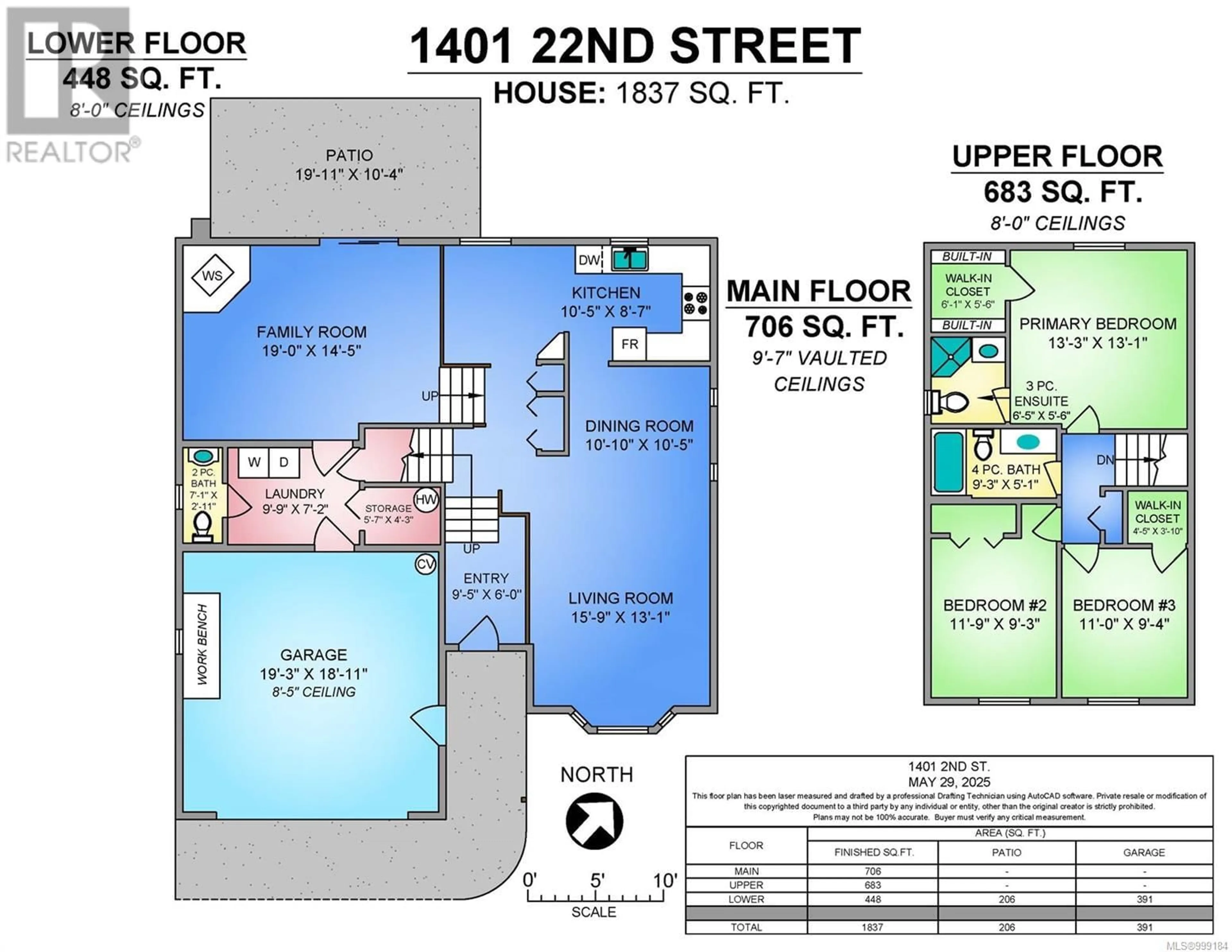 Floor plan for 1401 22ND STREET, Courtenay British Columbia V9N7L7