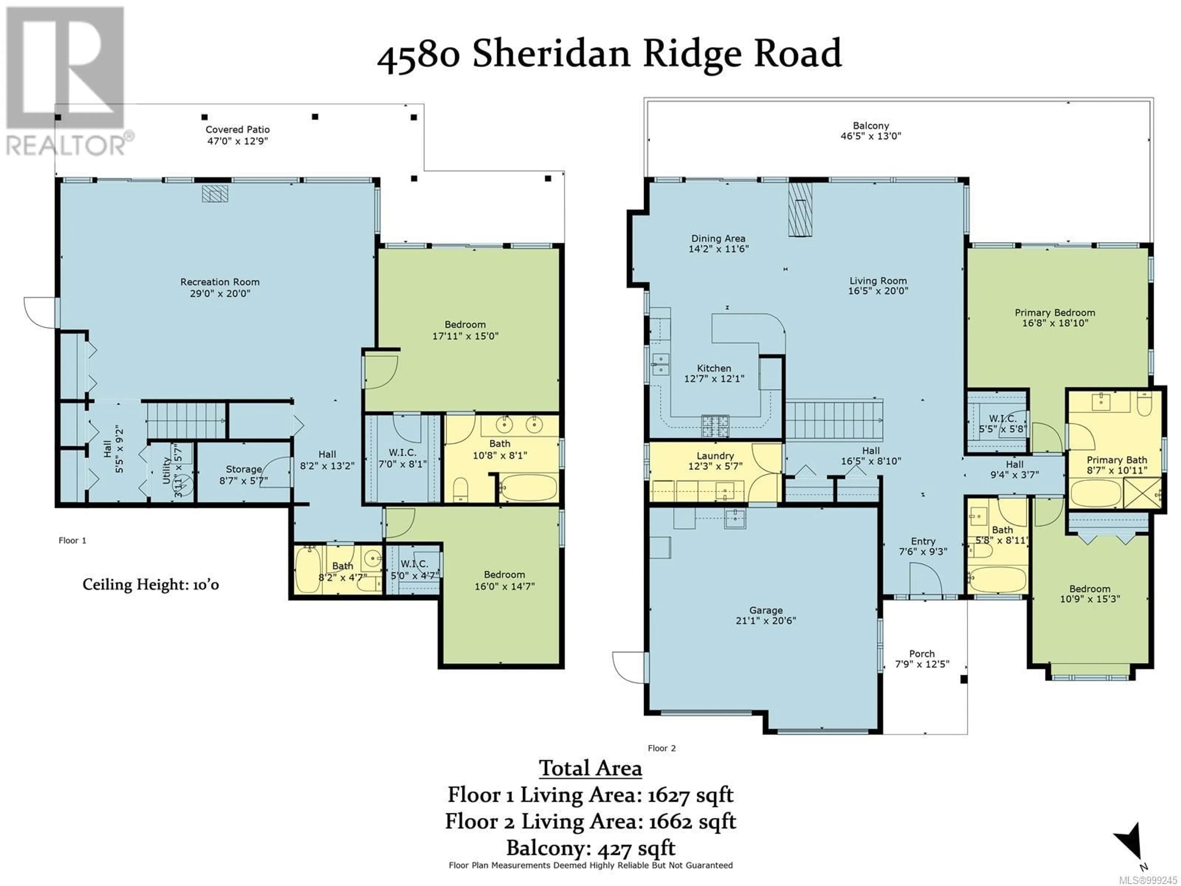 Floor plan for 4580 SHERIDAN RIDGE ROAD, Nanaimo British Columbia V9T6S6