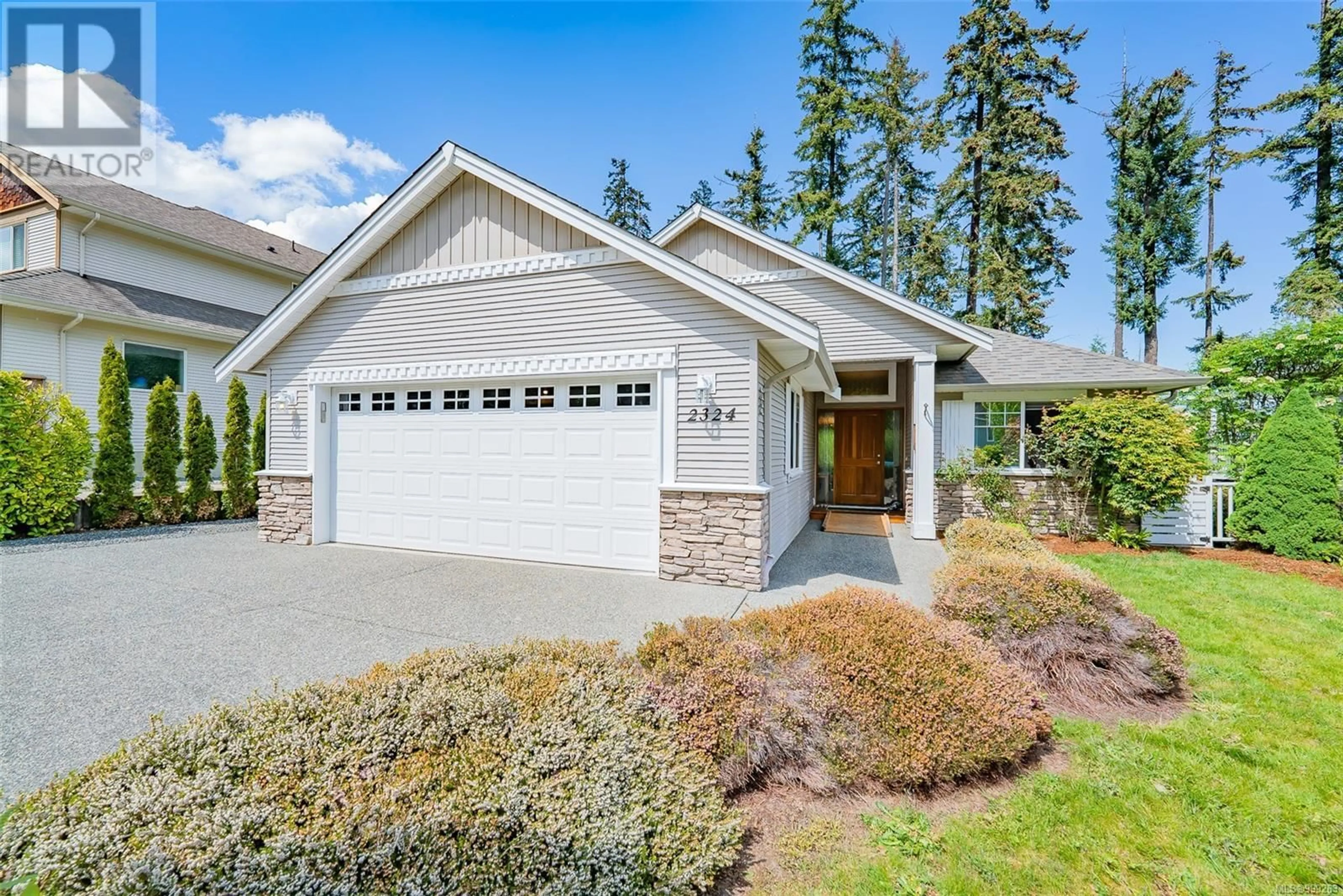 Home with vinyl exterior material, unknown for 2324 DODDS ROAD, Nanaimo British Columbia V9X1Y3