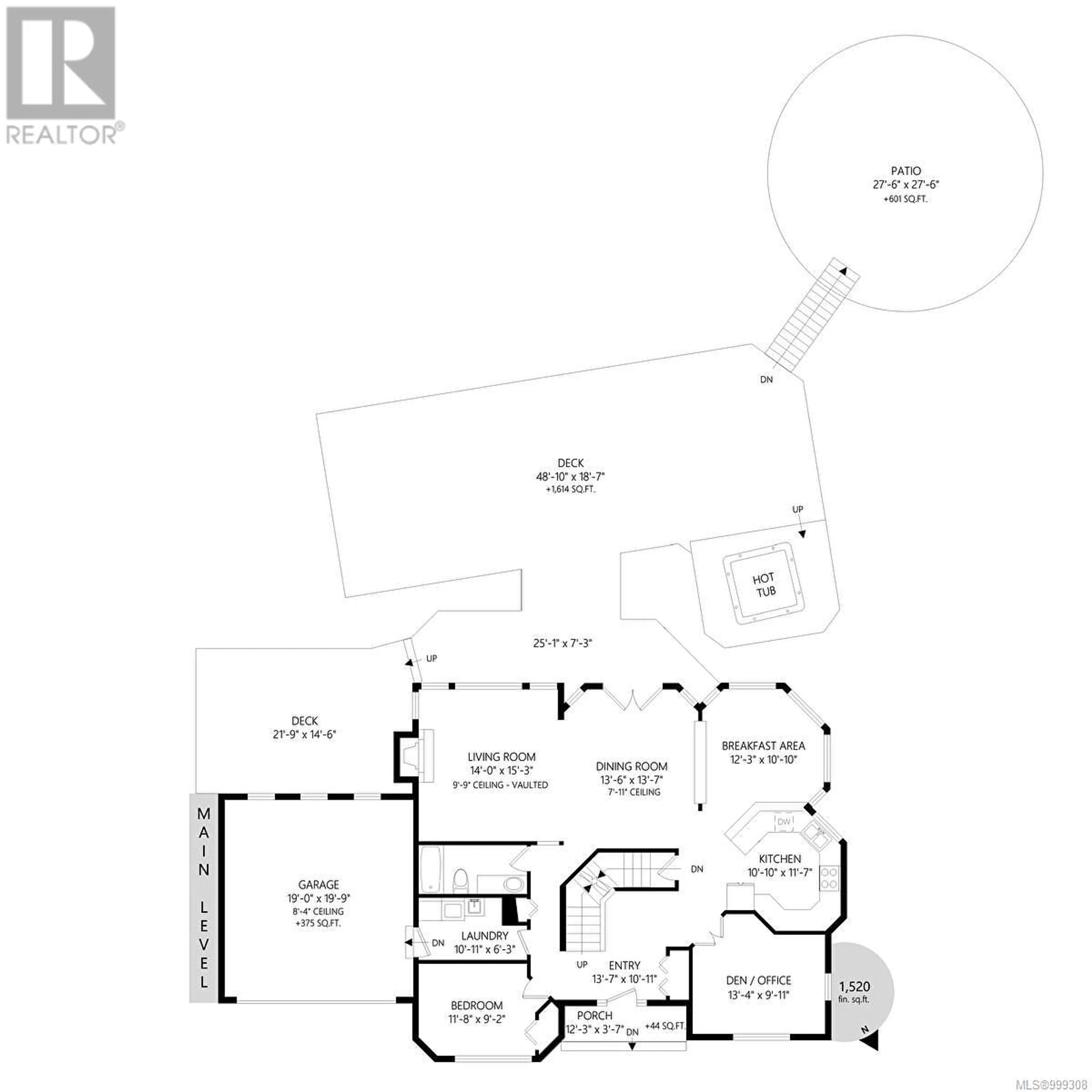 Floor plan for 1211 BURNSIDE ROAD WEST, Saanich British Columbia V8Z1N7